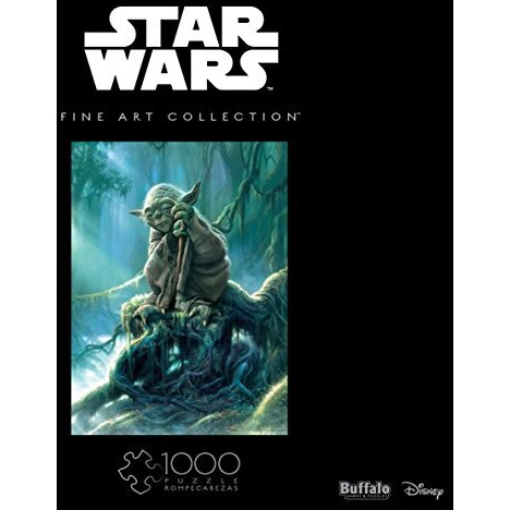 Buffalo Games - Star Wars - Yoda - 1000 Piece Jigsaw Puzzle For Adults -Challenging Puzzle Perfect For Game Nights - Finished Size Is 26.75 X 19.75