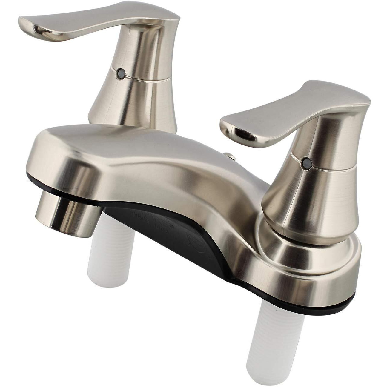 Empire Brass U-Ynn77N-Dh3 Rv Non-Metallic Bathroom Faucet With Solid Saber Handles - 4""  Brushed Nickel