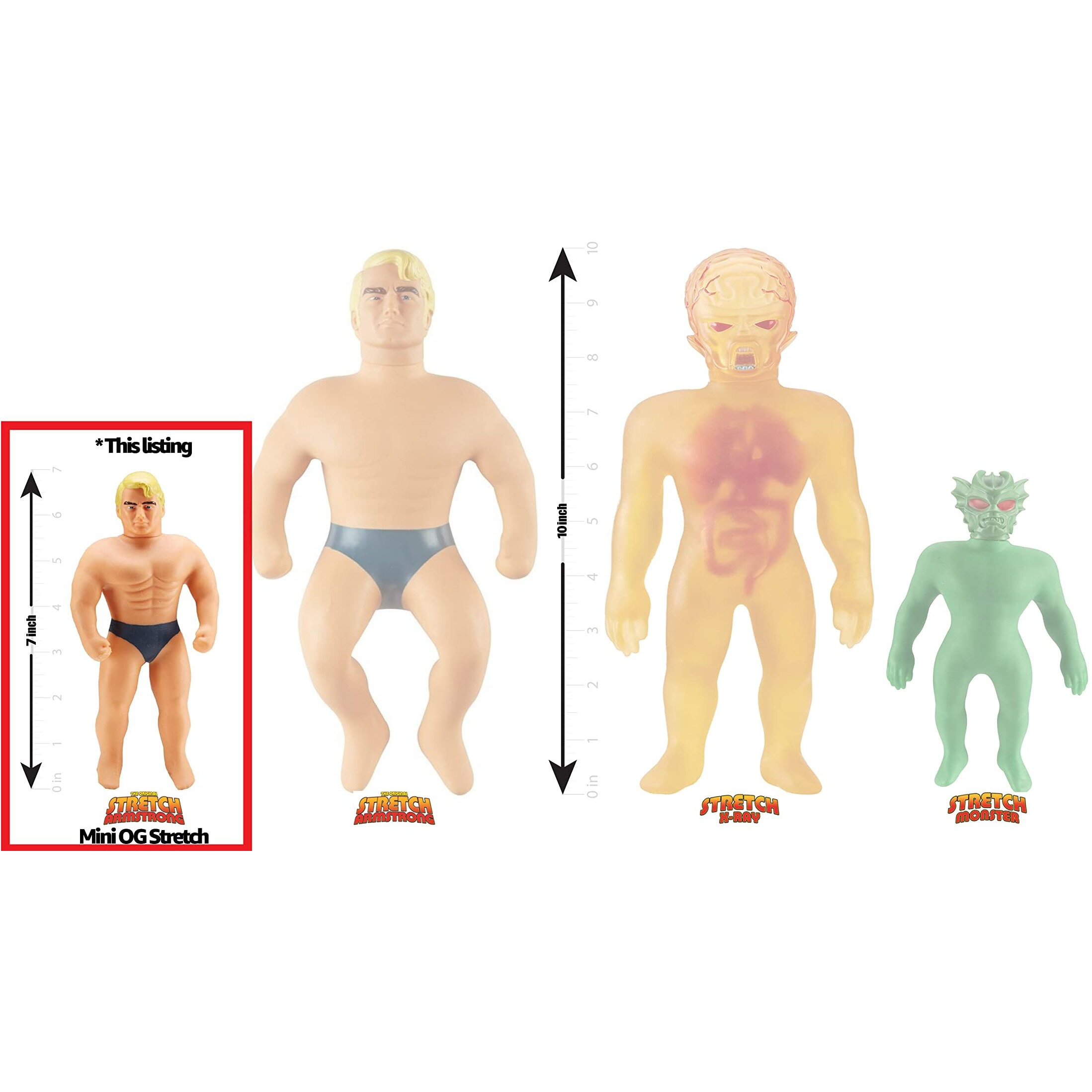 Stretchable Stretch Armstrong Action Figure - Toy & Collectible Item - 1 Ct (Pack Of 1)
