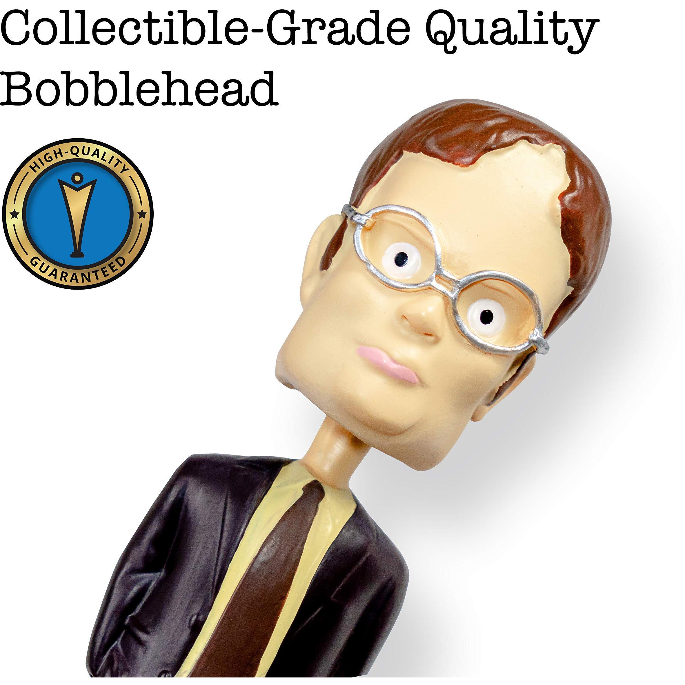 Scott's Tots Dwight Schrute Bobblehead From The Office - The Ultimate Merchandise For The Office Fans - The Office Gifts