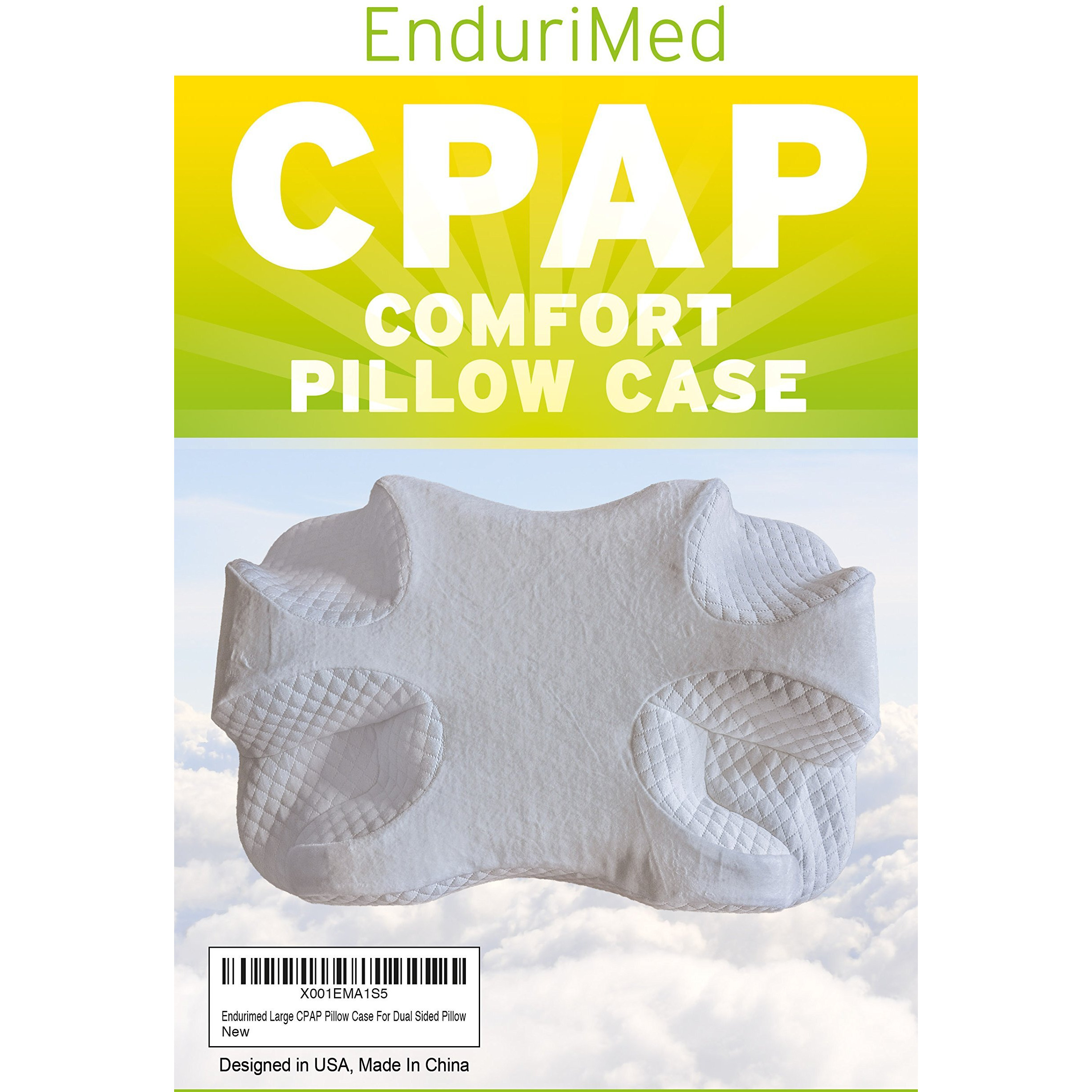 Endurimed Pillow Case For Use Cpap Comfort Pillow - Standard White
