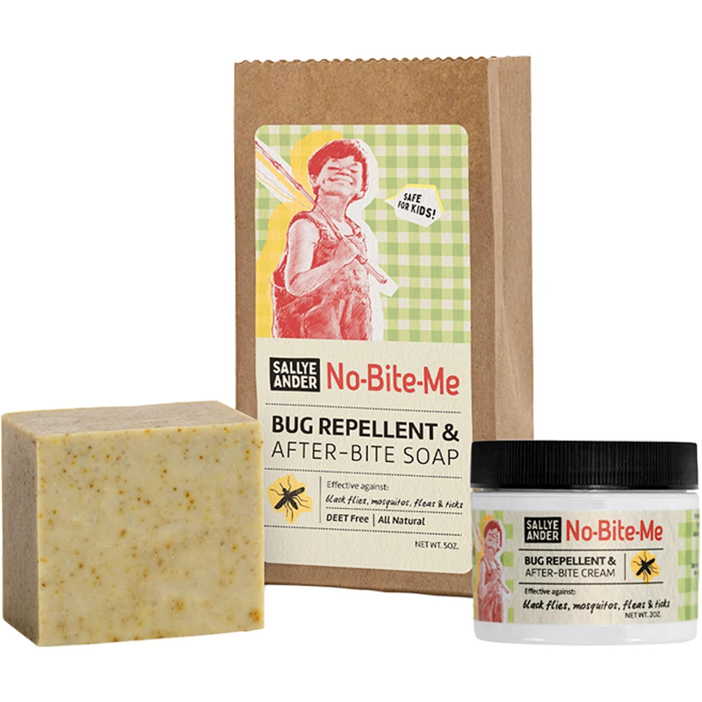 Sallyeander No Bite Me Cream & Soap Set