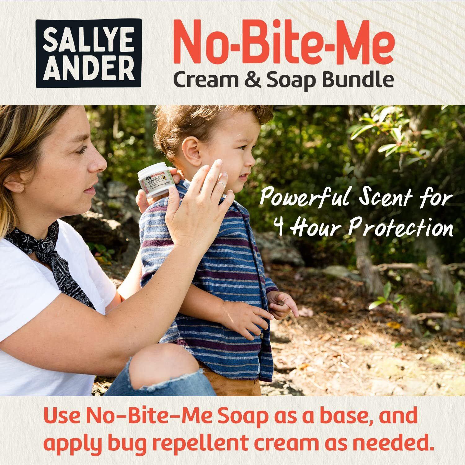 Sallyeander No Bite Me Cream & Soap Set