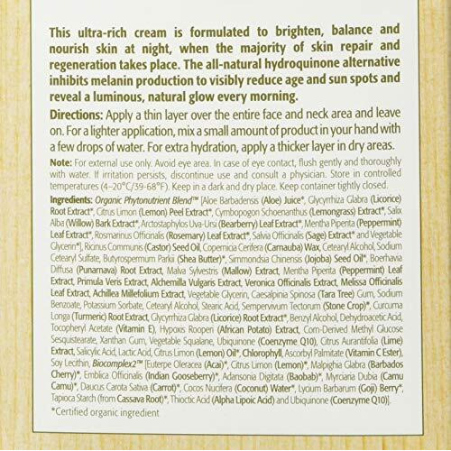 Eminence Bright Skin Overnight Correcting Cream  Multi  Reg  2 Ounce