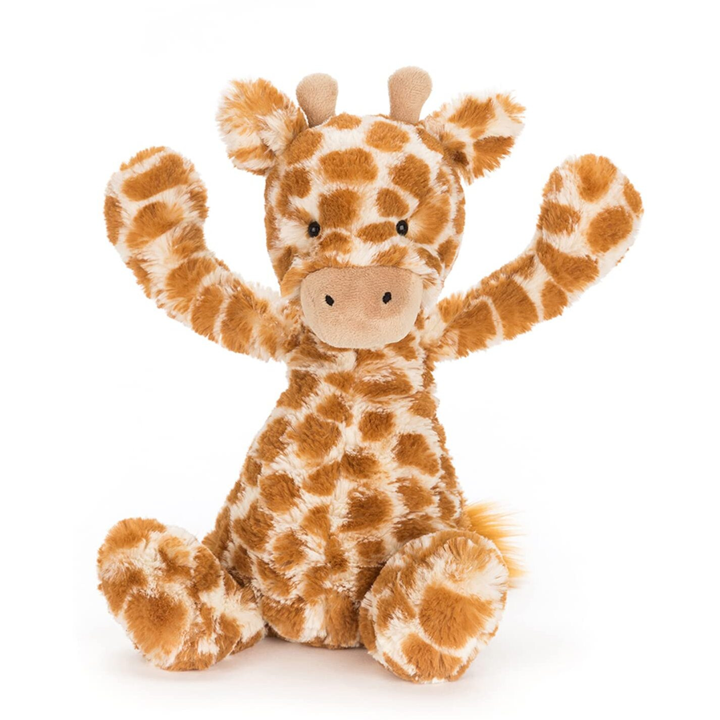 Jellycat Bashful Giraffe Stuffed Animal  Medium 12 Inches | Safari Plush Toy | Classic Children's Gift