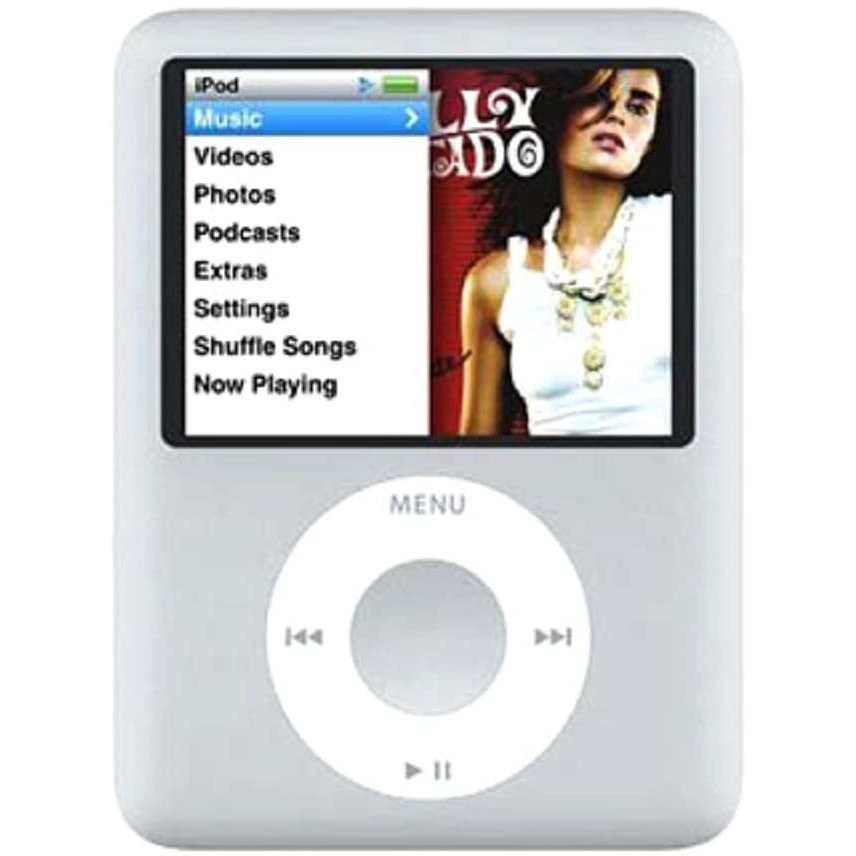 M-Player Compatible With Ipod Nano 3Rd(4Gb Silver)