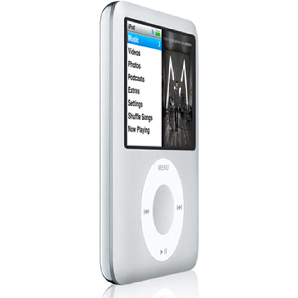 M-Player Compatible With Ipod Nano 3Rd(4Gb Silver)