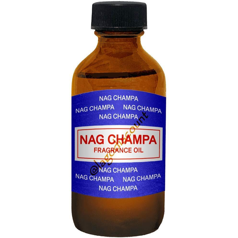 Scentology Nag Champa Essential Oil For Diffuser Aromatherapy Home Fragrance Premium Quality 100% Oil Big 2Oz Meditation Scented Oils