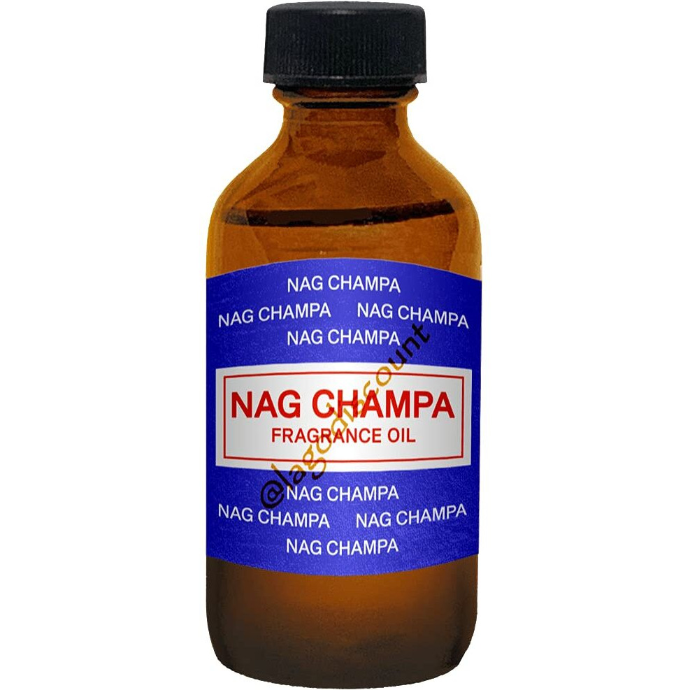 Scentology Nag Champa Essential Oil For Diffuser Aromatherapy Home Fragrance Premium Quality 100% Oil Big 2Oz Meditation Scented Oils