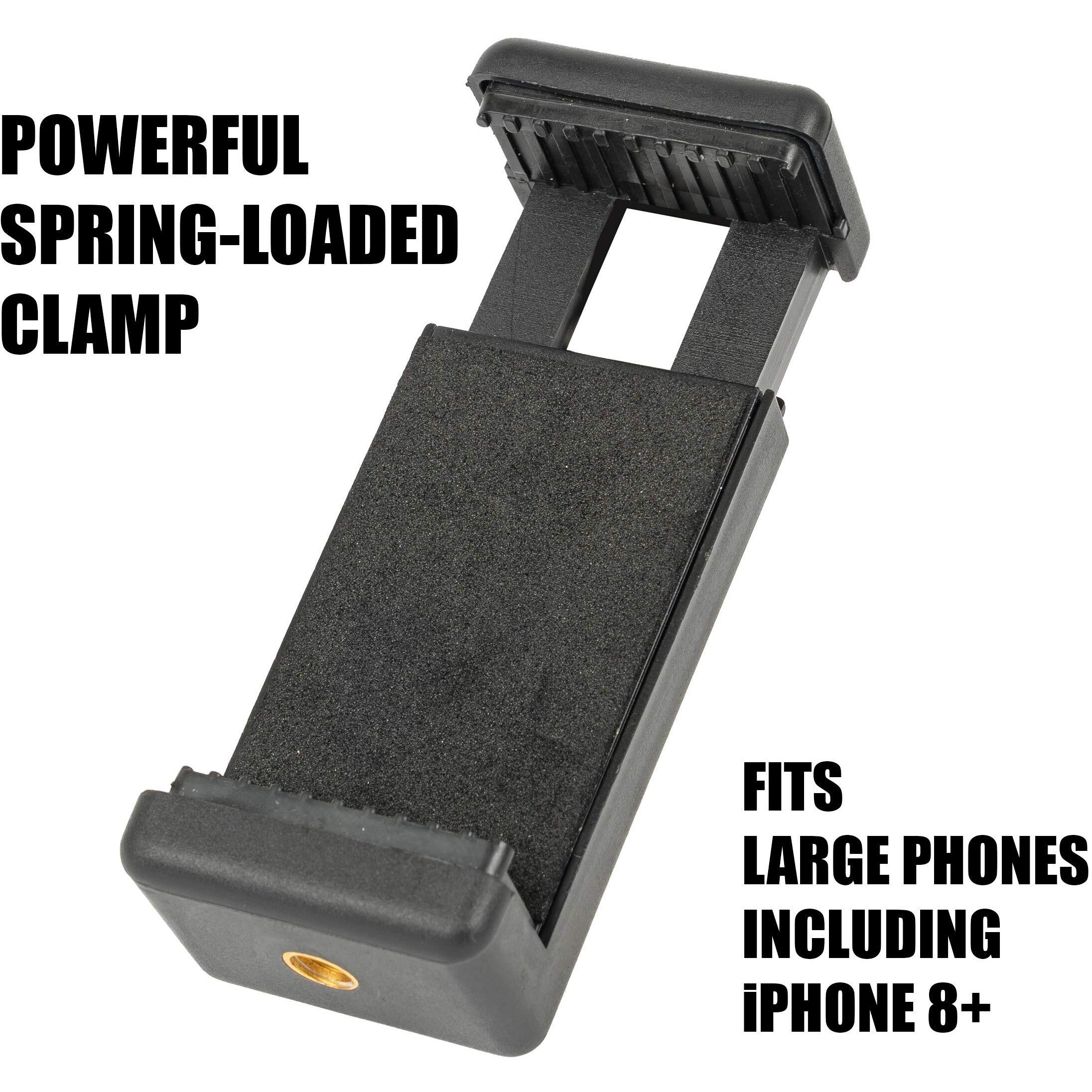 Pedco Ultrapod 3 Lightweight Travel Tripod For Camera And Phone  Black