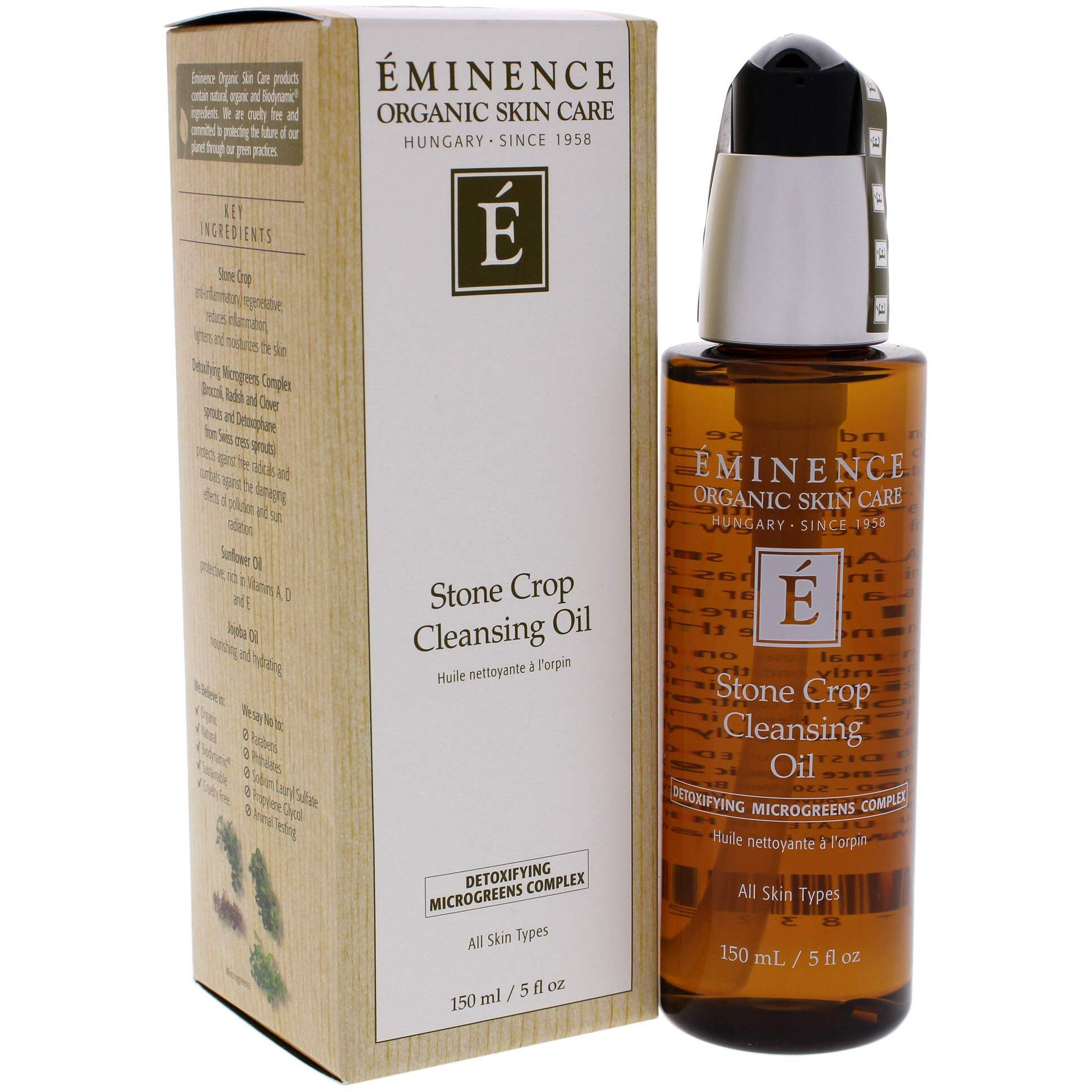Eminence Organic Skincare Stone Crop Cleansing Oil  Multi  Unscented  5 Fl Oz