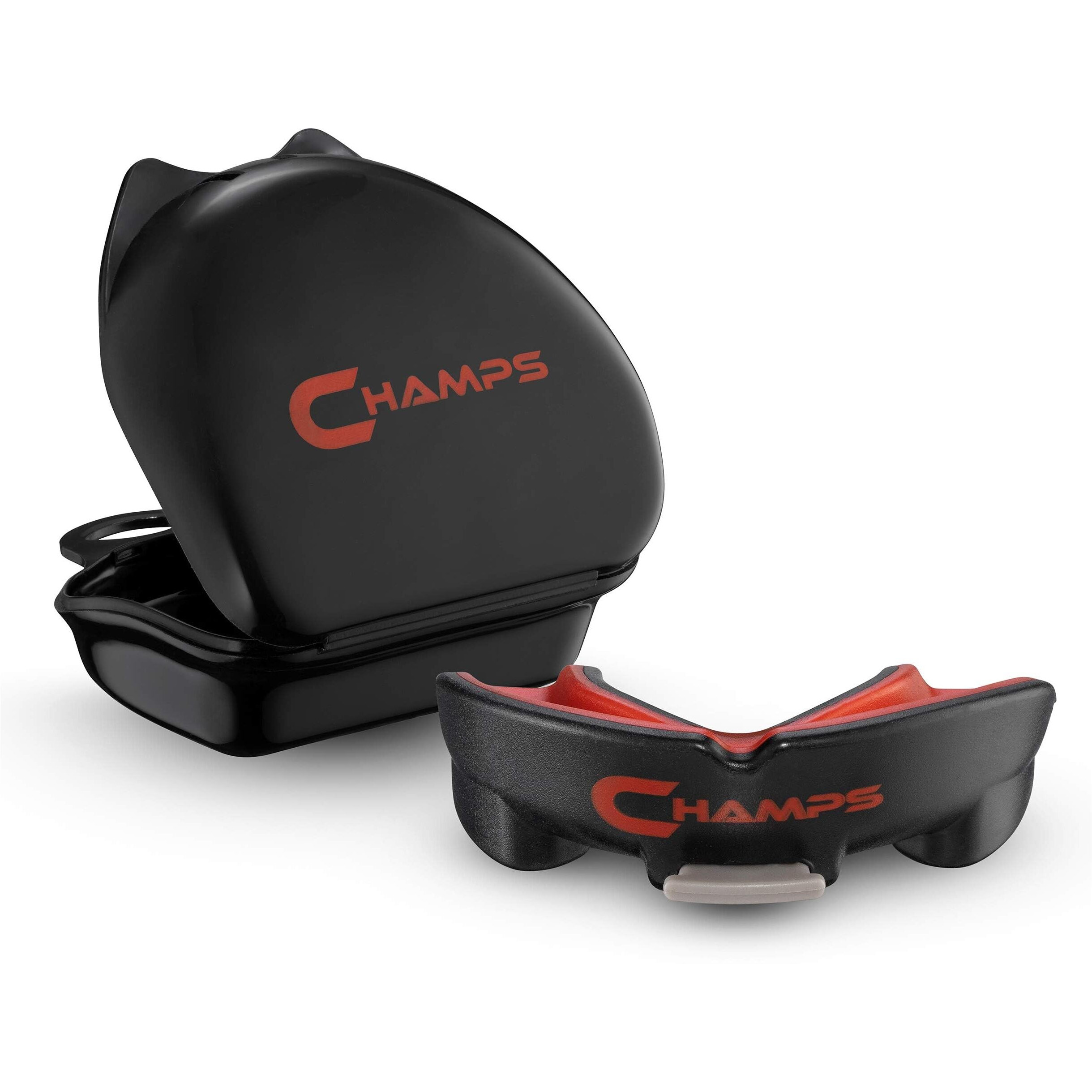 Champs Breathable Mouthguard For Boxing  Jiu Jitsu  Mma  Muay Thai  Sports  And Wrestling. Easy Fit Boxing Mouthguard Super Tough Mma Mouthguard. Combat Sports Mouthpiece (Black  Ages 10 And Above)