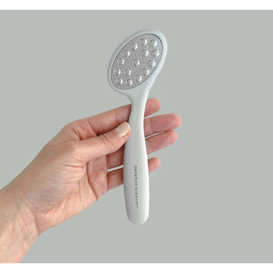 Barefoot Scientist Smooth Things Over Stainless Steel Pedicure And Foot File For Exfoliation  Pumice Alternative For Smooth Feet And Heels