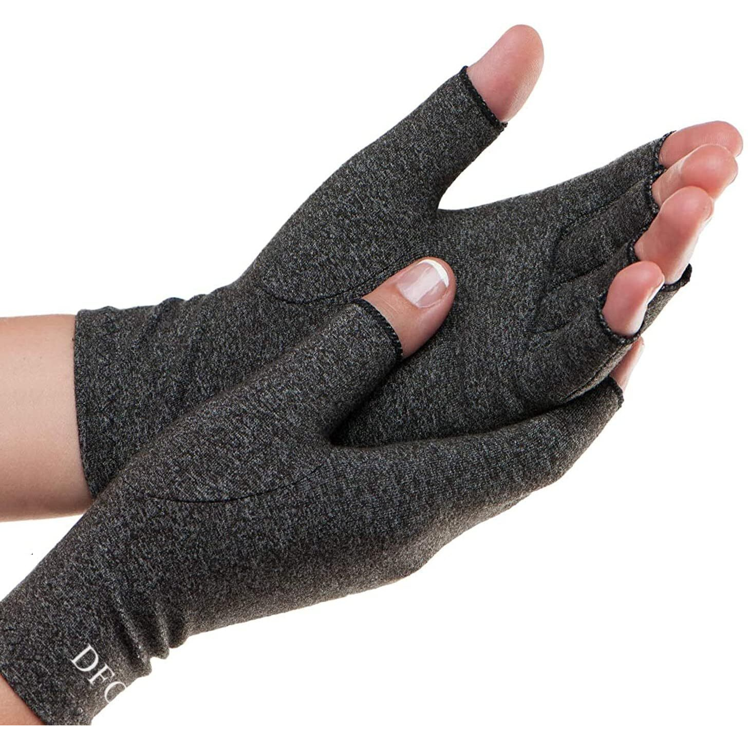 Dr. Frederick's Original Arthritis Compression Gloves For Women & Men - Ideal For Arthritis Hand Pain Relief  Carpal Tunnel  Reynauds & Poor Circulation - Medium