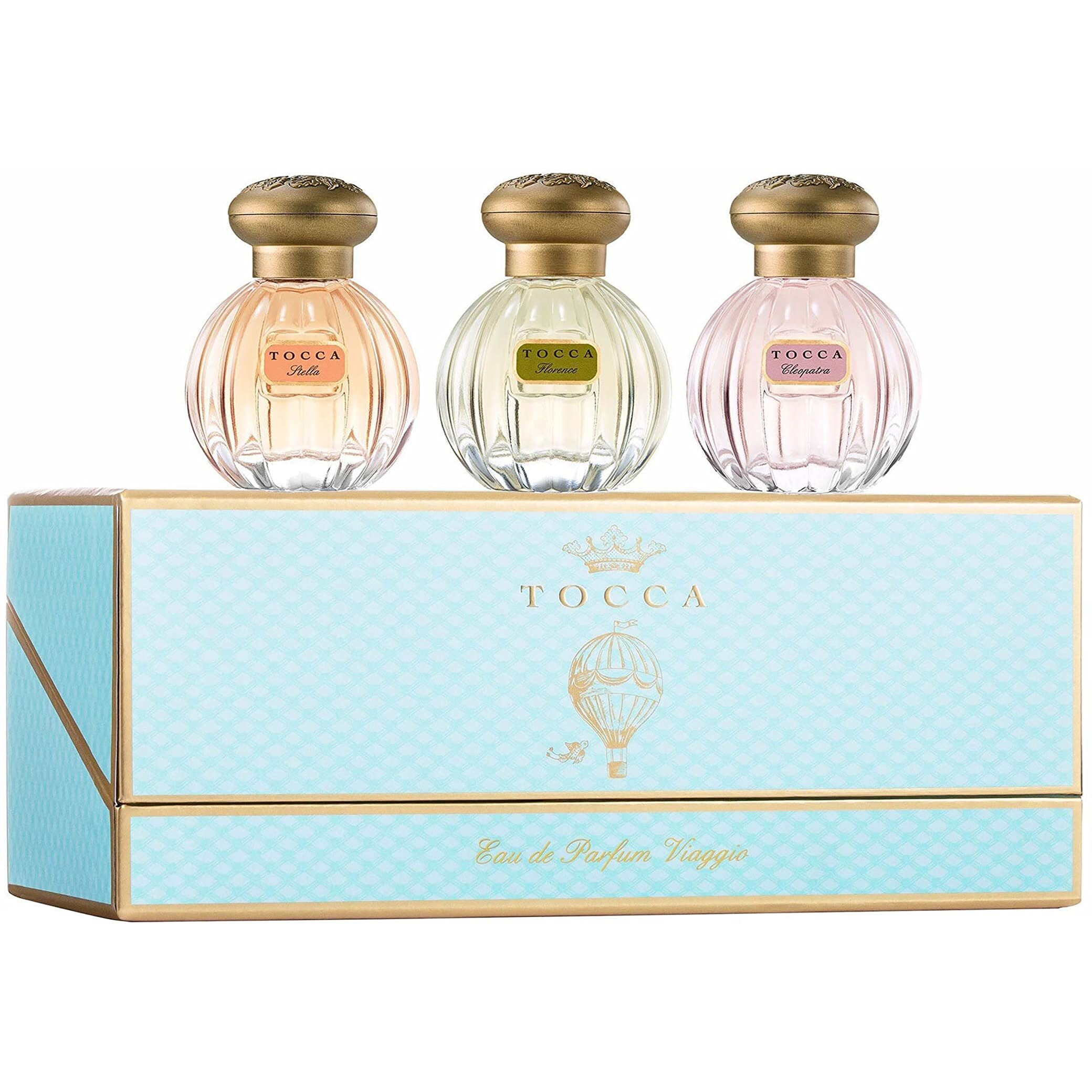Tocca Beauty Eau De Parfum Viaggio Trio (Cleopatra  Stella  Florence)