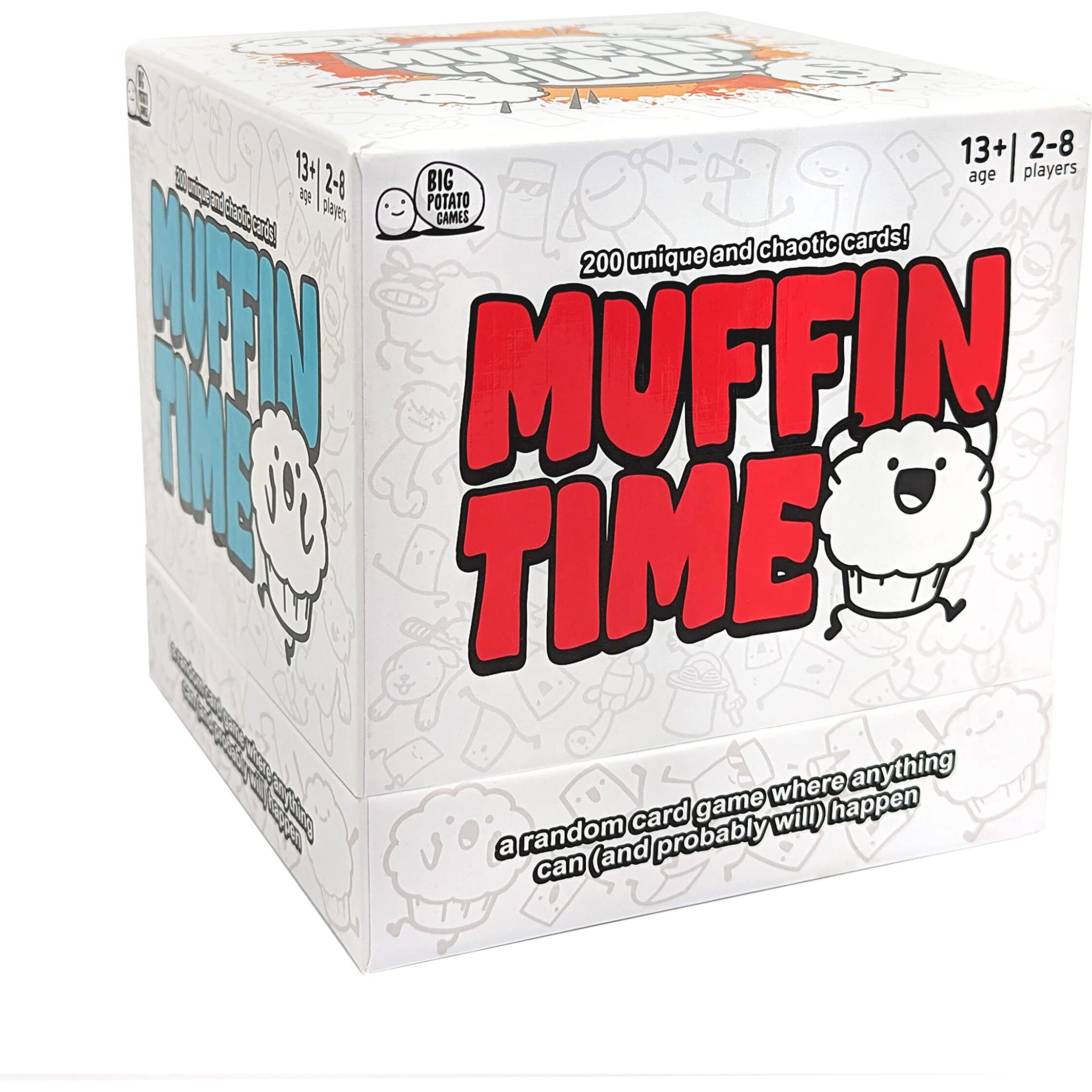 Big Potato Muffin Time A Very Random Card Game | Includes Expansion Packs