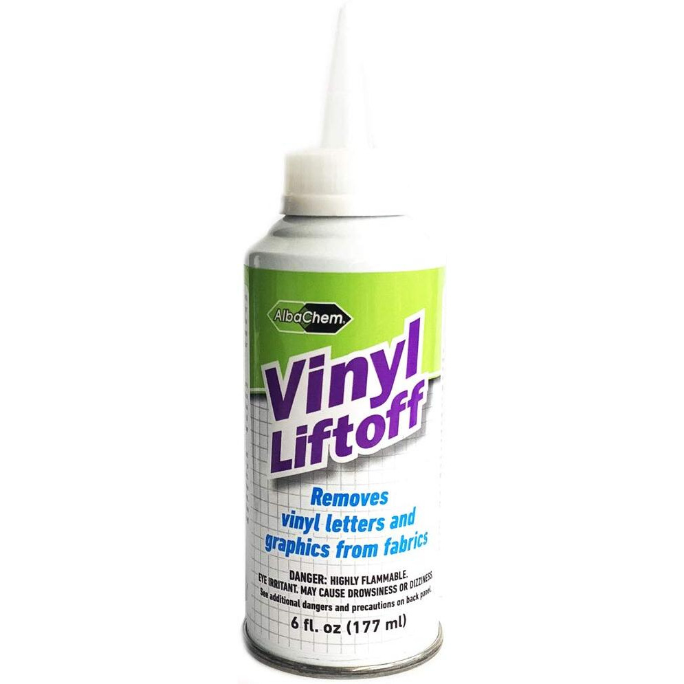 Albachem Vlr Vinyl Lifter For Fabric - Fast-Drying & No Residue Vinyl Remover (6 Fl Oz)