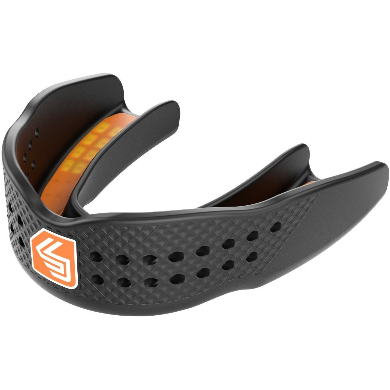Shock Doctor Mouthguard Superfit - Easy-Fit Strap/Strapless Mouthguard - Low Profile Fit Perfect For Basketball  Hockey  Lacrosse  All Sport