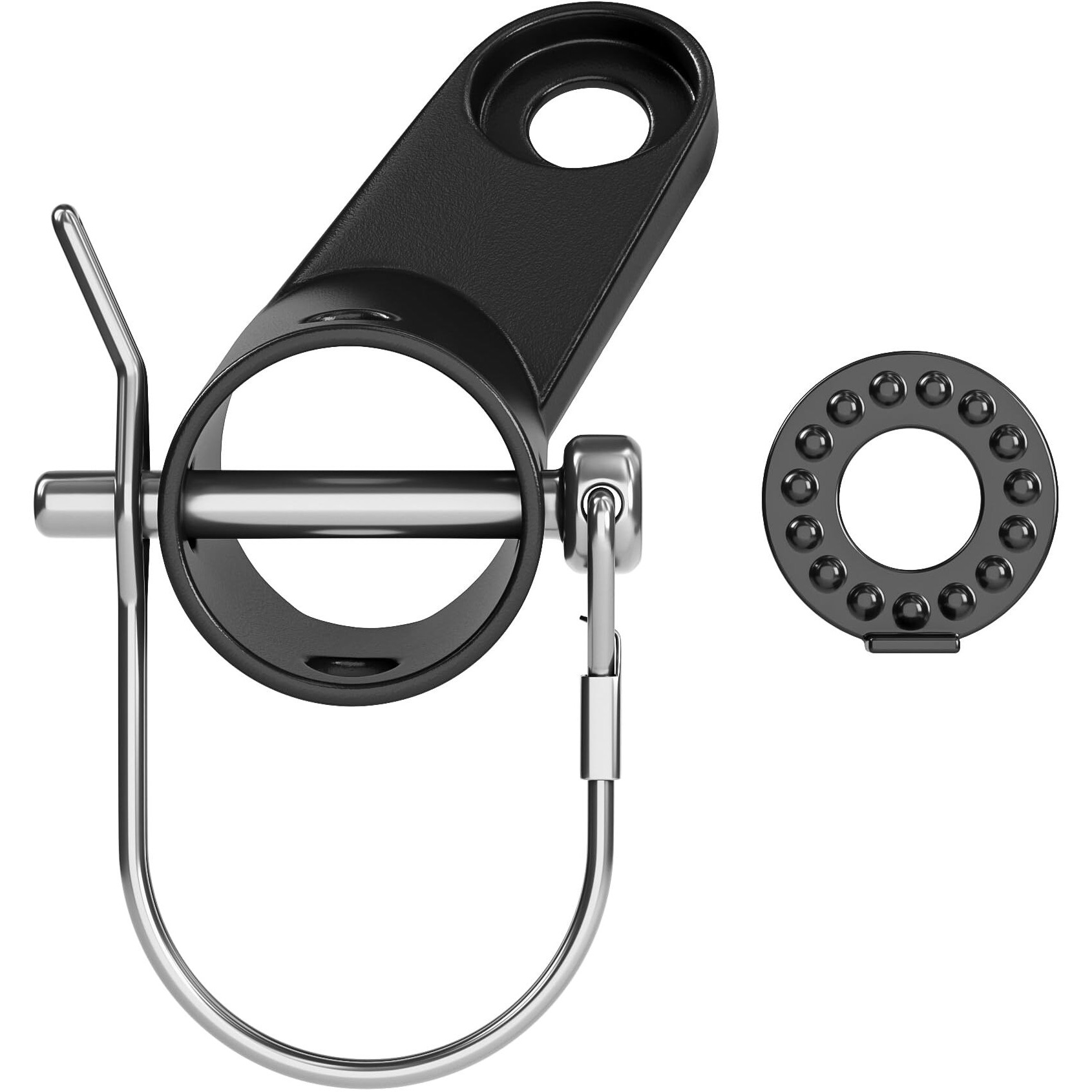 Titanker Upgraded Bike Trailer Hitch For Schwinn  Bike Trailer Coupler Bike Trailer Attachment For Instep  Bike Trailer Adapter For Cargo Trailer (1 Pc-Black)