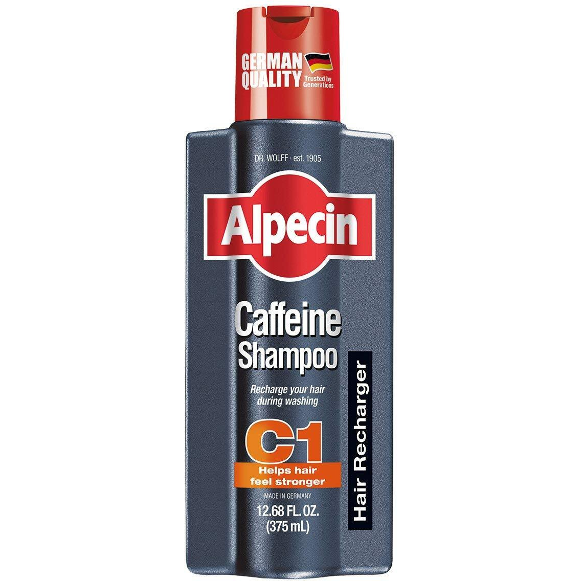 Alpecin C1 Caffeine Shampoo 12.68 Fl Oz (Pack Of 2)  Promote Natural Hair Growth And Thickness  Energizes Hair And Scalp  Leaves Hair Feeling Stronger