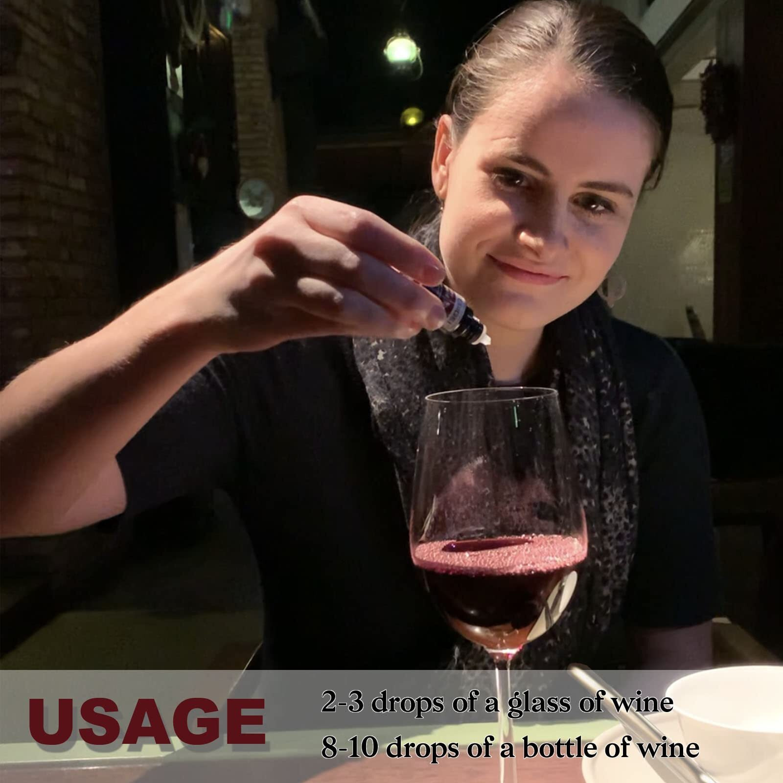 Wine Purifier To Reduce Sulfite And Histamine Alleviates Headaches  Prevent Wine Sensitivities - Wine Wand Alternative(Bottle Of 1)