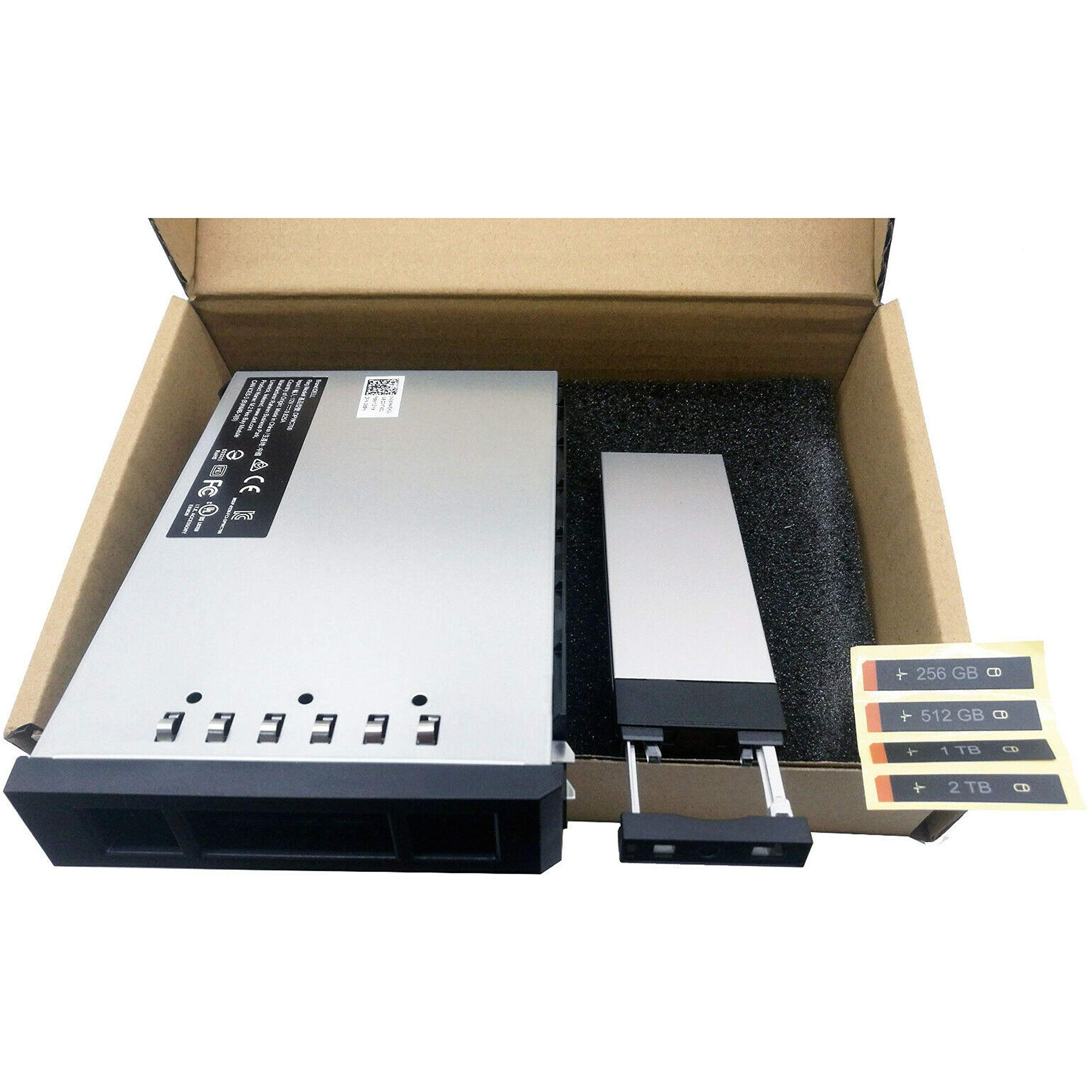 New M.2 Sas Flex Bay Module Compatible With Dell Precision T5820 T5820Xl T7820 T7820Xl T7920 T7920Xl 5860 7865 7960 66Xhv W/Tray Without Ssd Only For 2280 M.2 Nvme (Pcie Gen3 X4) Ssd