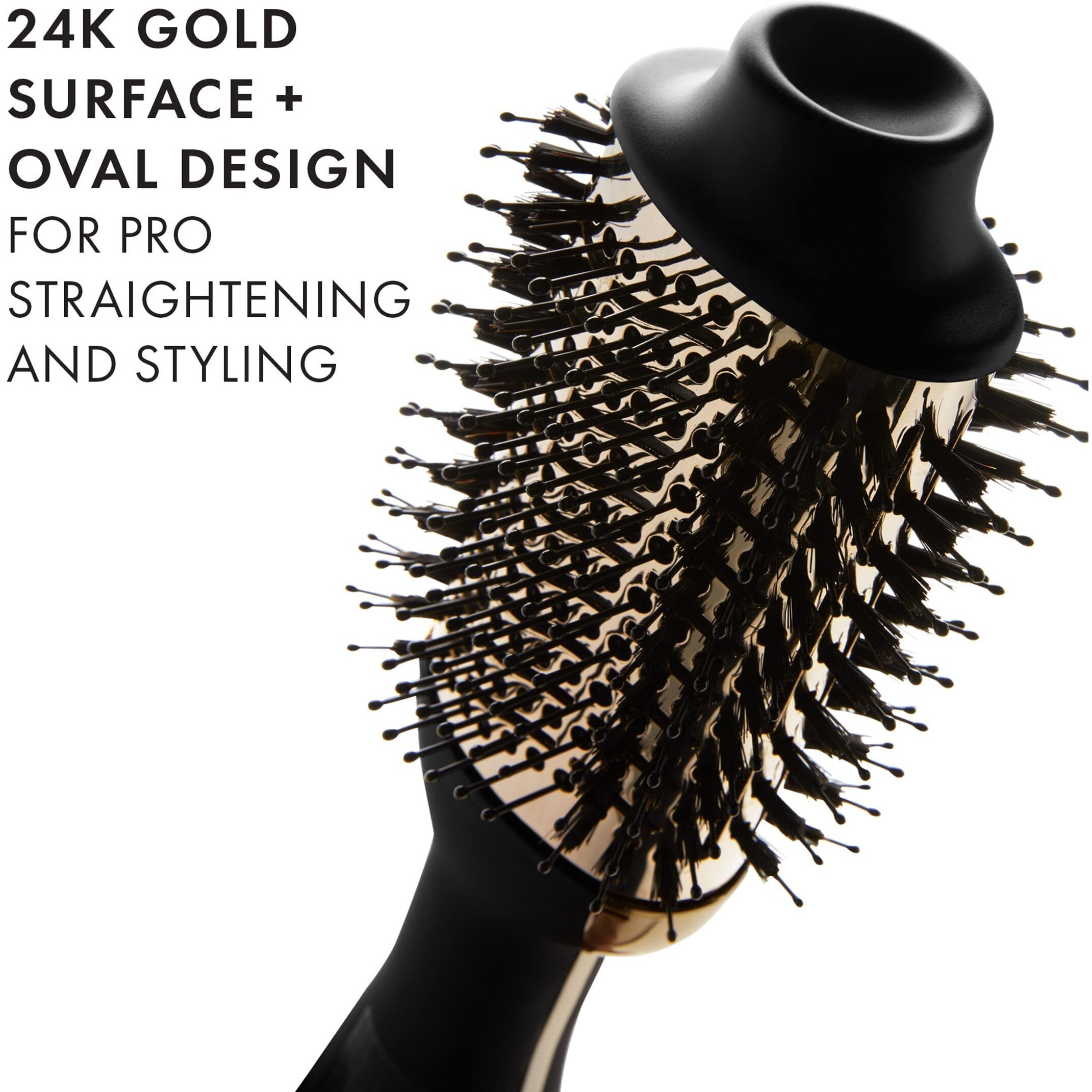 Hot Tools 24K Gold One-Step Hair Dryer And Volumizer | Style And Dry Quickly With Less Frizz  Professional Blowout With Ease For Shiner  Healthier-Looking Hair