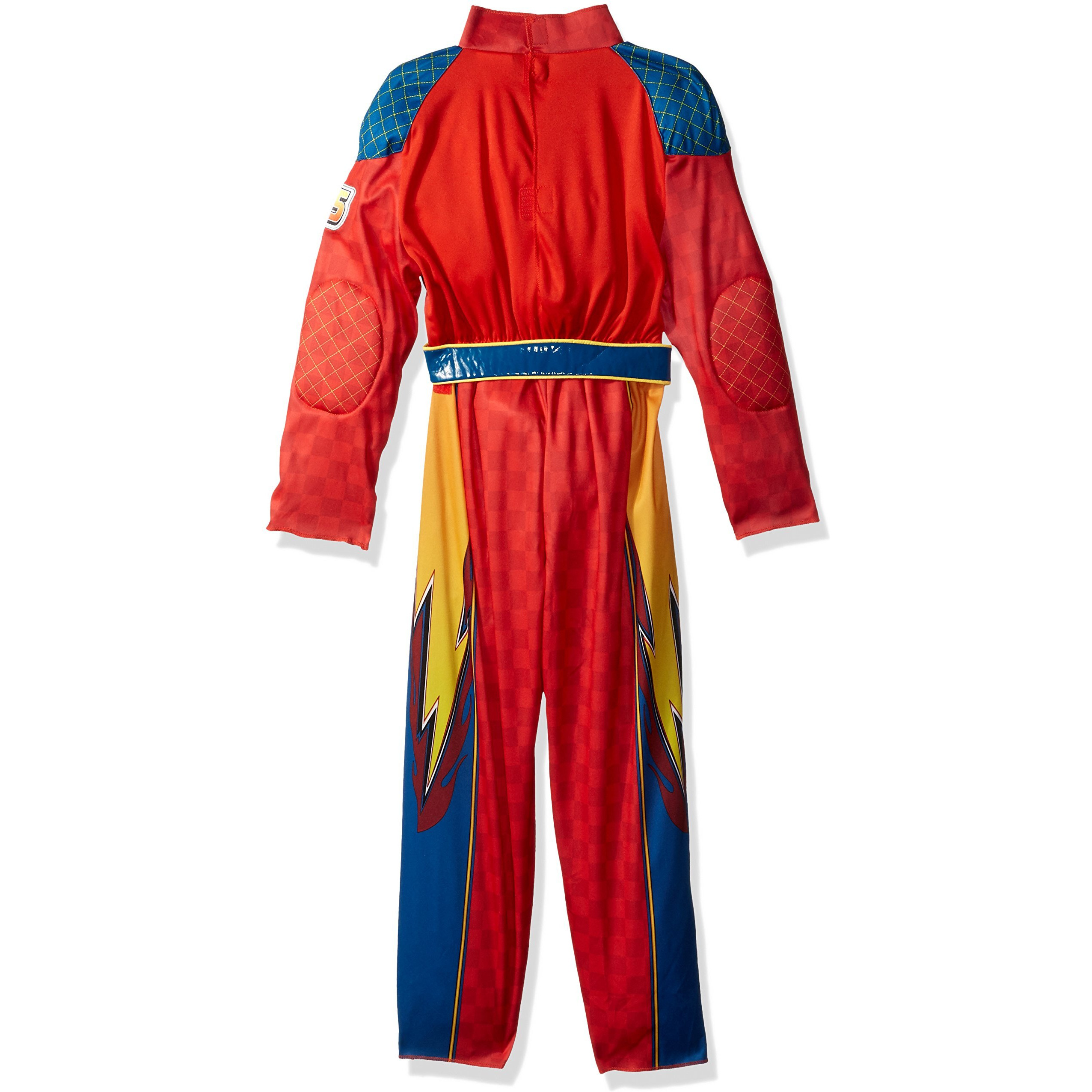 Cars 3 Lightning Mcqueen Classic Toddler Costume  Red  Large (4-6)