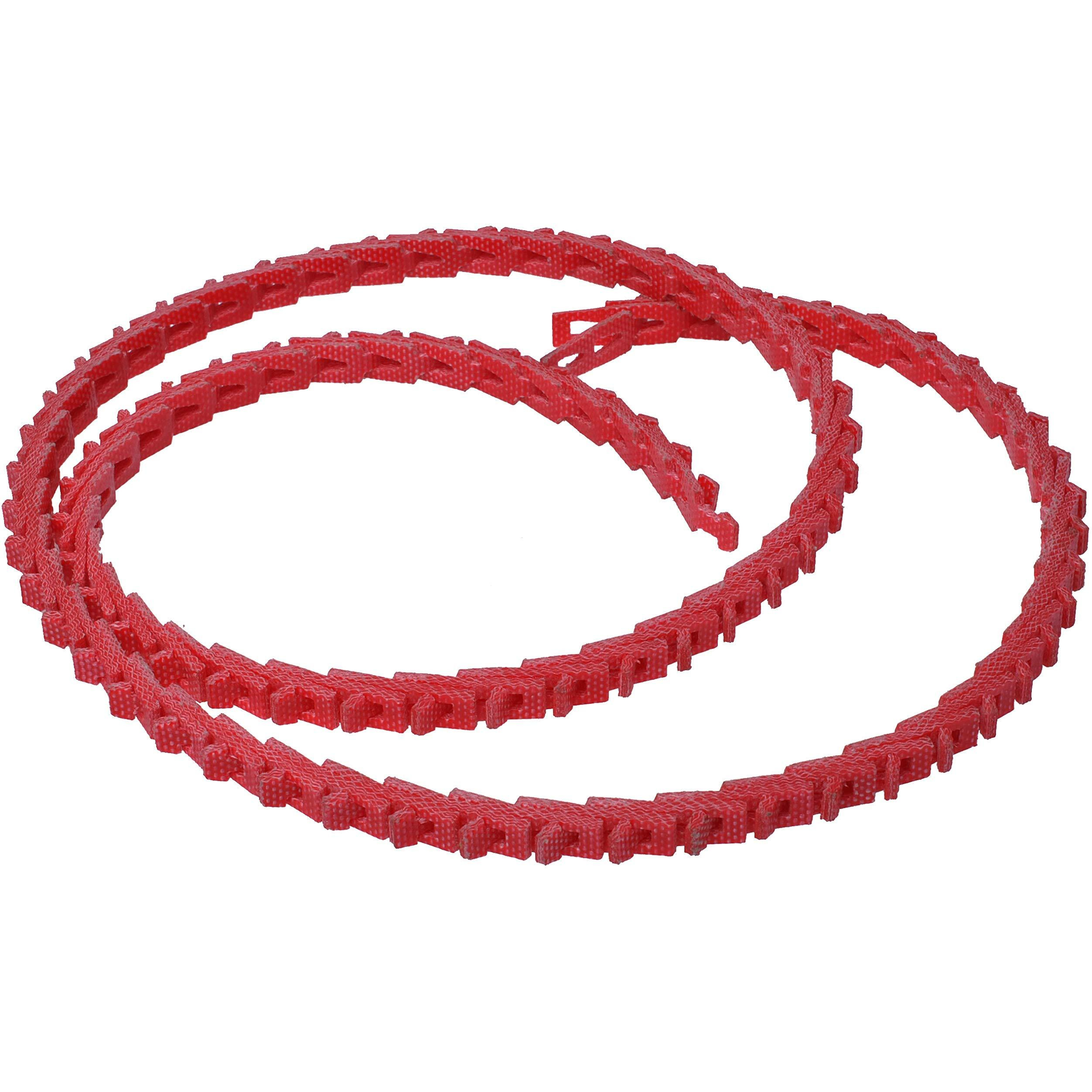 Link V Belt  3/8"" Power Twist V Belt 10 Feet  3/8 Inch Link Belt Type Z  Adjustable Link V-Belt Drive Belt For Lathes  Drill Press  Table Saws  Sewing Machine