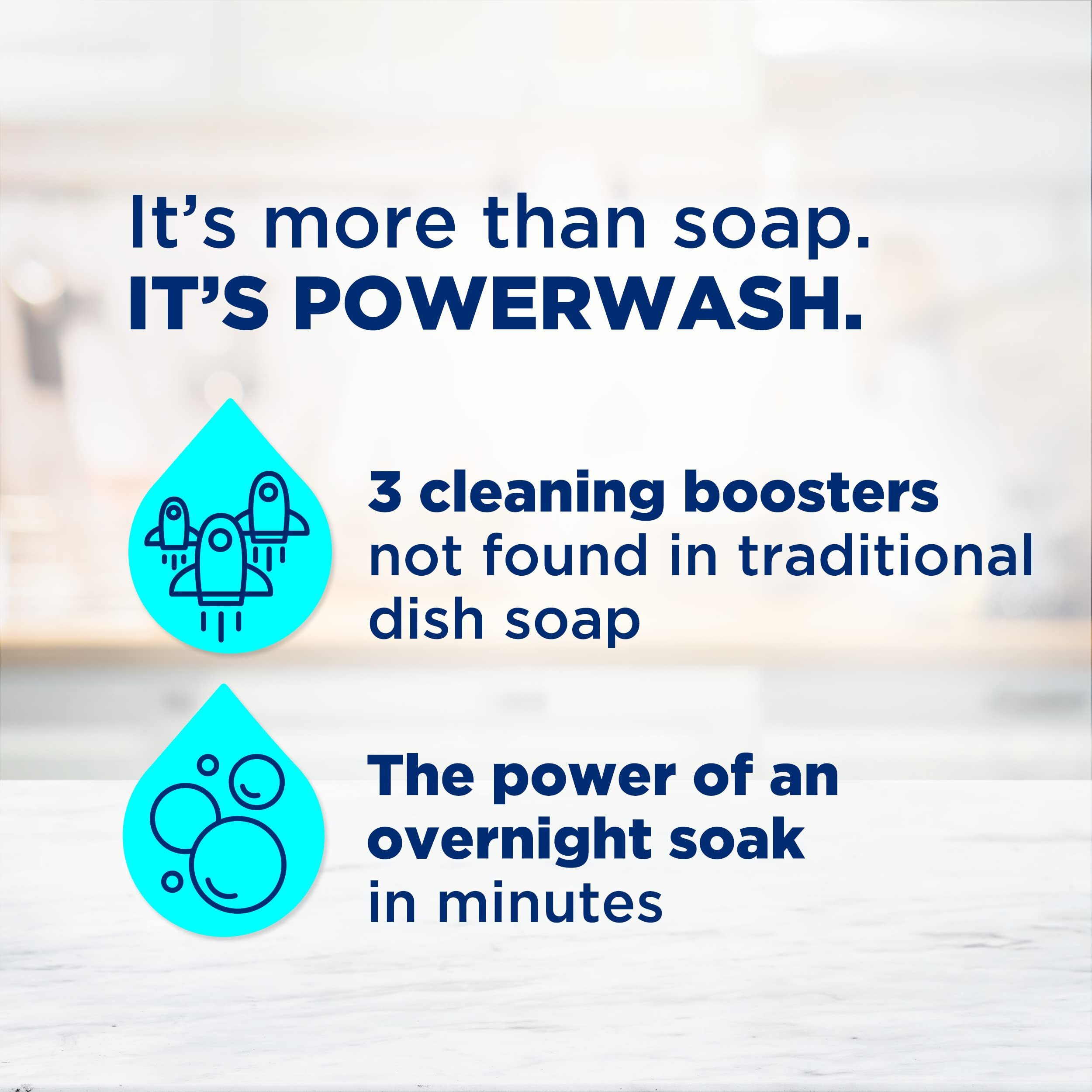 Dawn Powerwash Spray  Dish Soap  Dishwashing Liquid  Cleaning Supplies  Fresh  1 Starter Kit + 1 Refill  32 Fl Oz