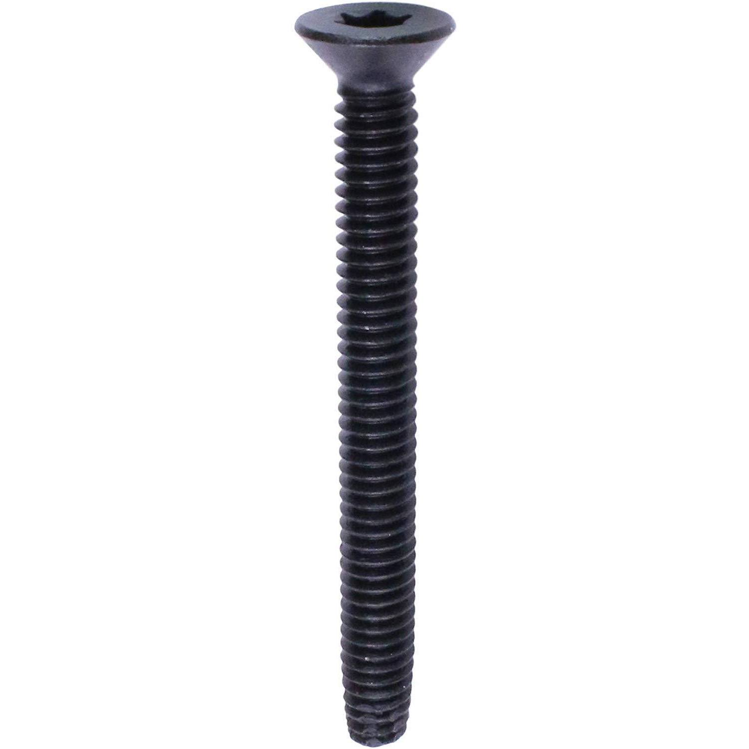 U-Turn - 5/16-18 X 2 1/2 Inch Flat Head Floorboard Thread Cutting Screws  Type F  T40 Torx  Black Phosphate (50 Pack)