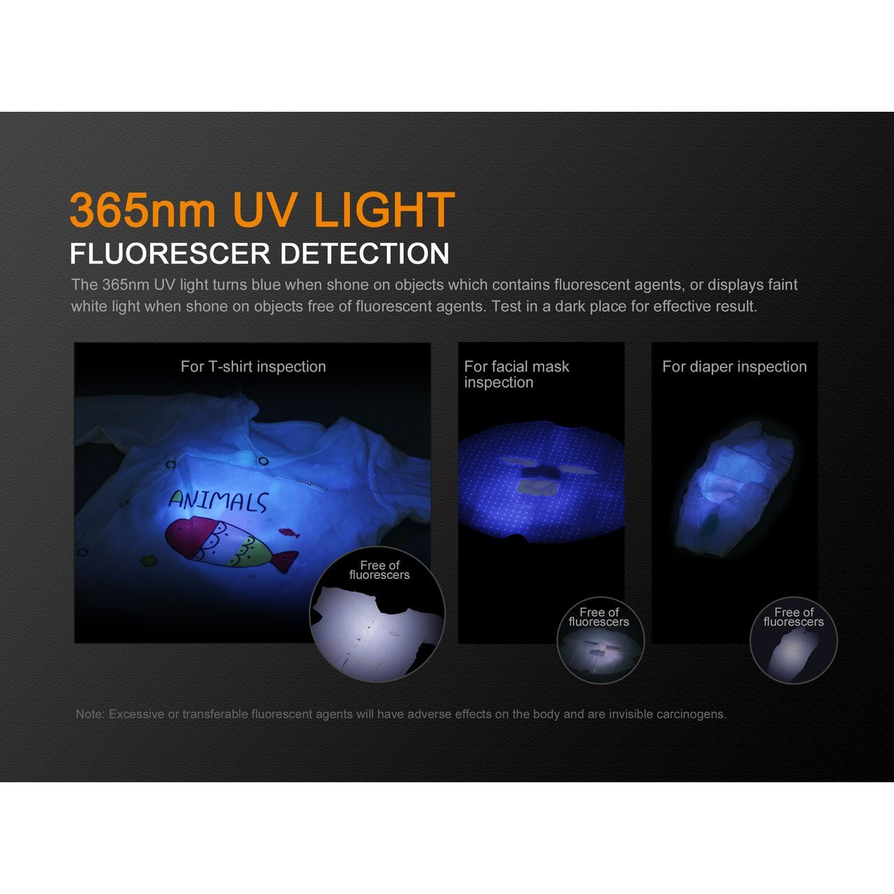 Fenix Ld02 V2.0 70 Lumen Neutral White/Uv Pen-Type Led Flashlight Bundle With Aaa Edisonbright Battery