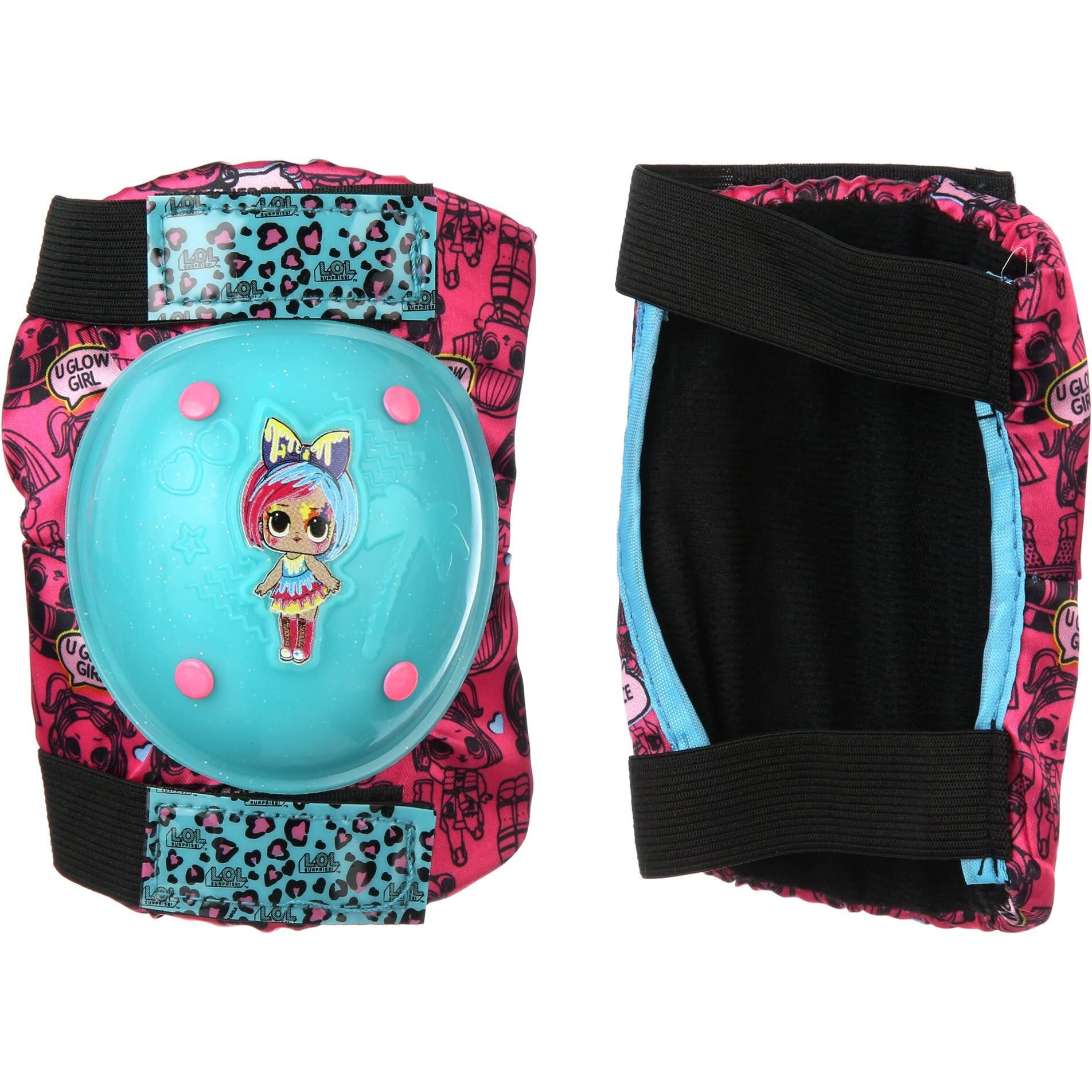 Lol Surprise Signature Series Protective Knee Pads & Elbow Pads For Kids Bike  For Ages 3+  Pink