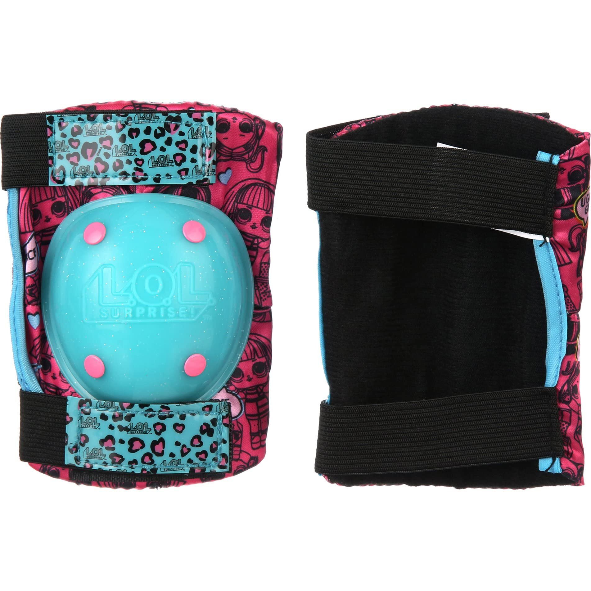 Lol Surprise Signature Series Protective Knee Pads & Elbow Pads For Kids Bike  For Ages 3+  Pink