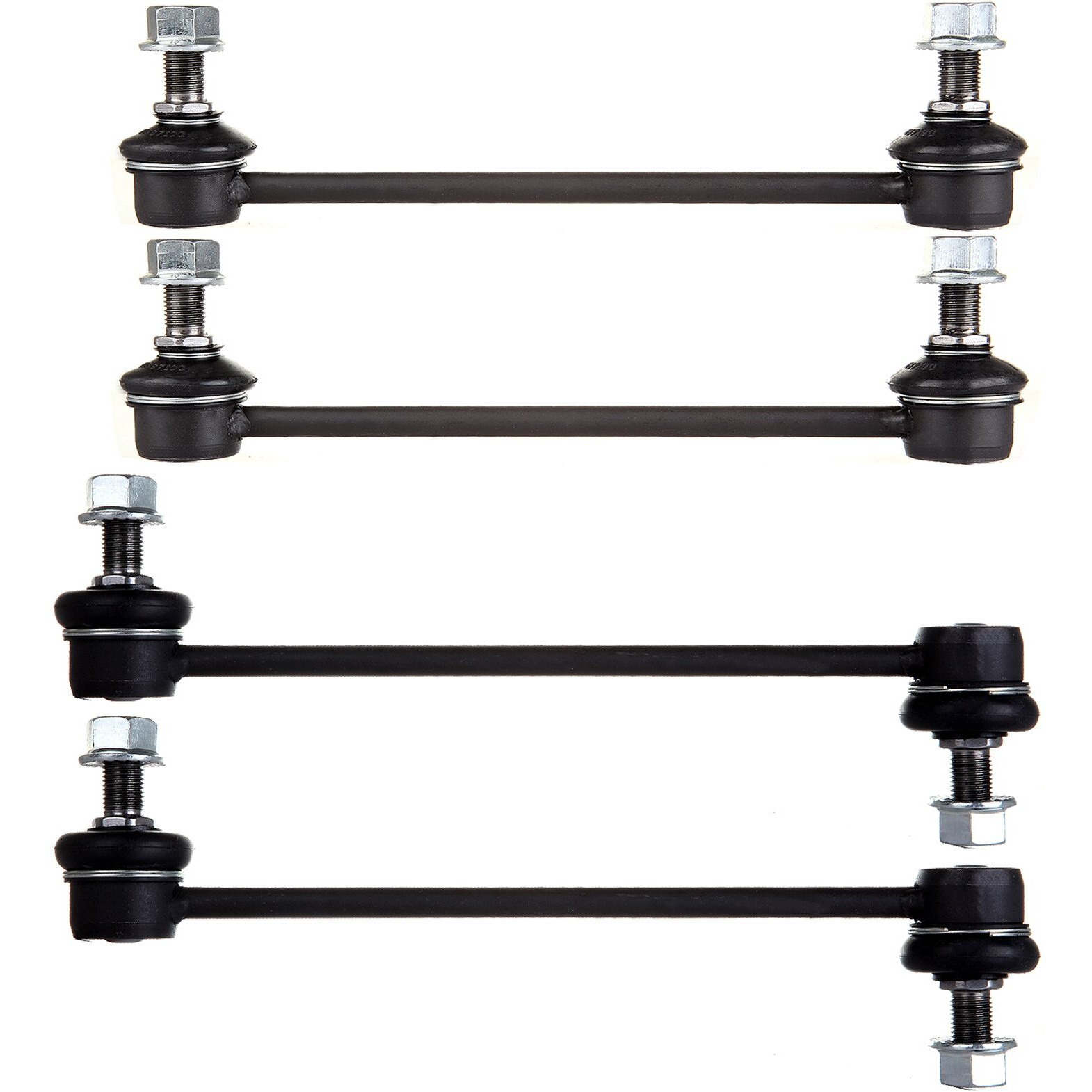 Scitoo 4Pcs 2Wd Awd Suspension Kit Front Rear Sway Bar Link Fit 2005-2010 For Kia For Sportage 2005-2009 For Hyundai Tucson