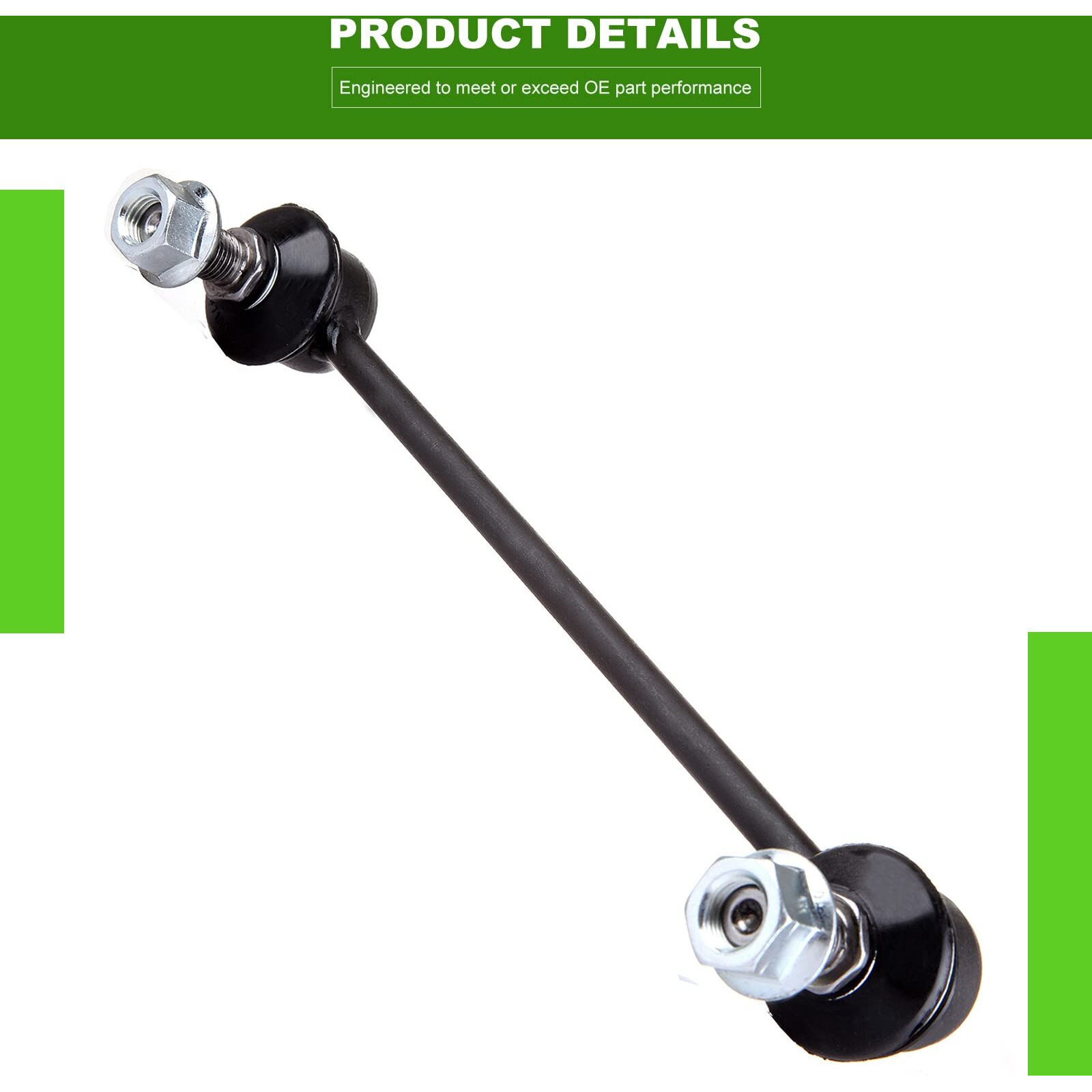 Scitoo 4Pcs 2Wd Awd Suspension Kit Front Rear Sway Bar Link Fit 2005-2010 For Kia For Sportage 2005-2009 For Hyundai Tucson