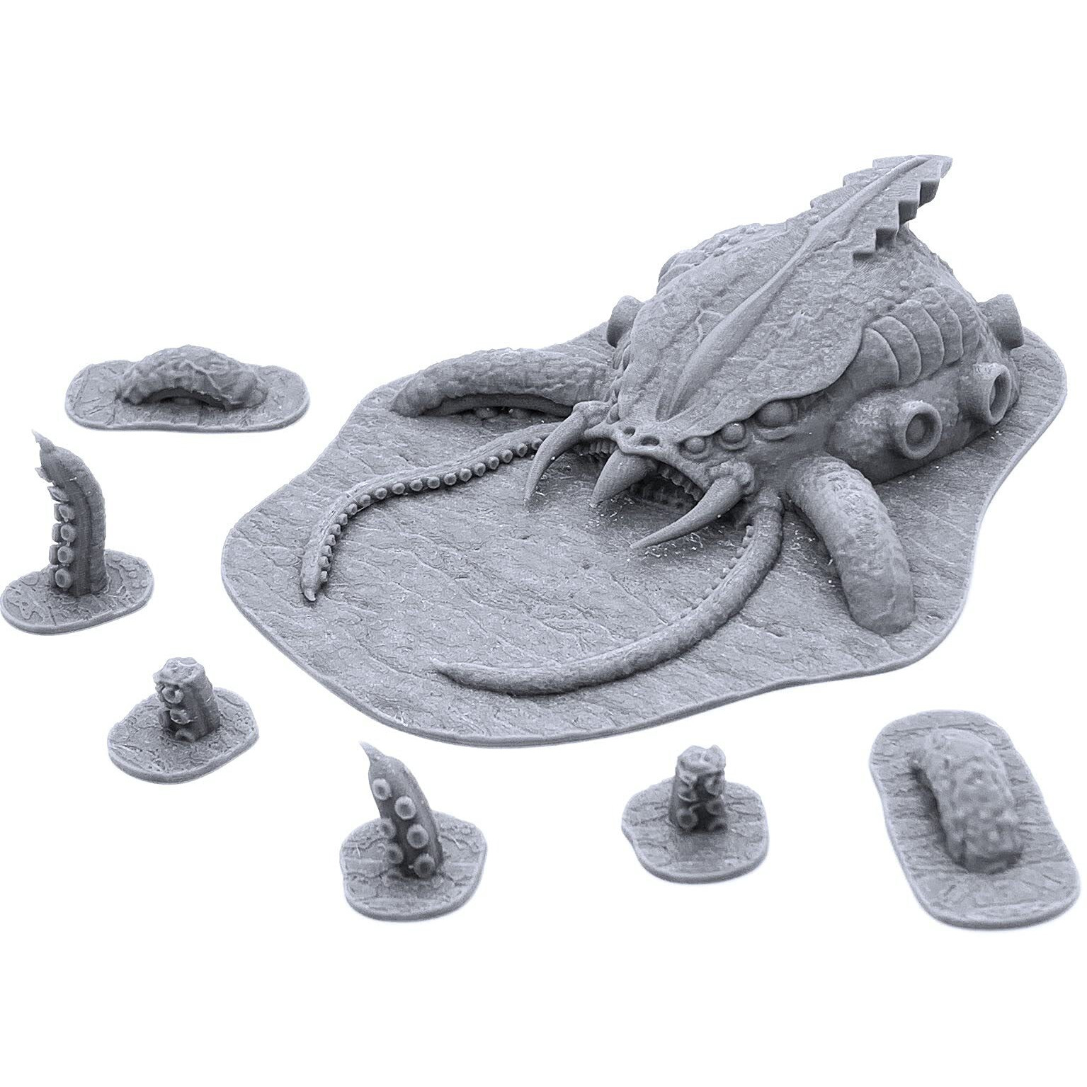 Endertoys Kraken  3D Printed 28Mm Miniatures For Tabletop Rpgs And Wargames