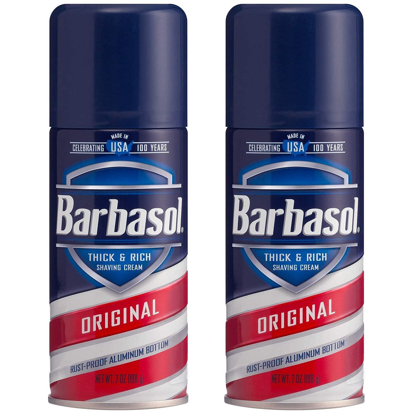 Barbasol Shave Cream 7 Ounce (Original  Pack Of 2)