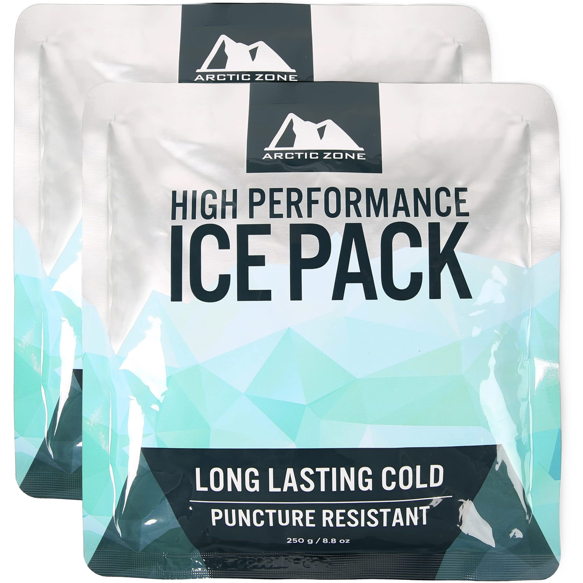 Titan Deep Freeze High Performance Ice Pack - (2 Pack) 250G - Long-Lasting  Puncture Resistant Cold Pack