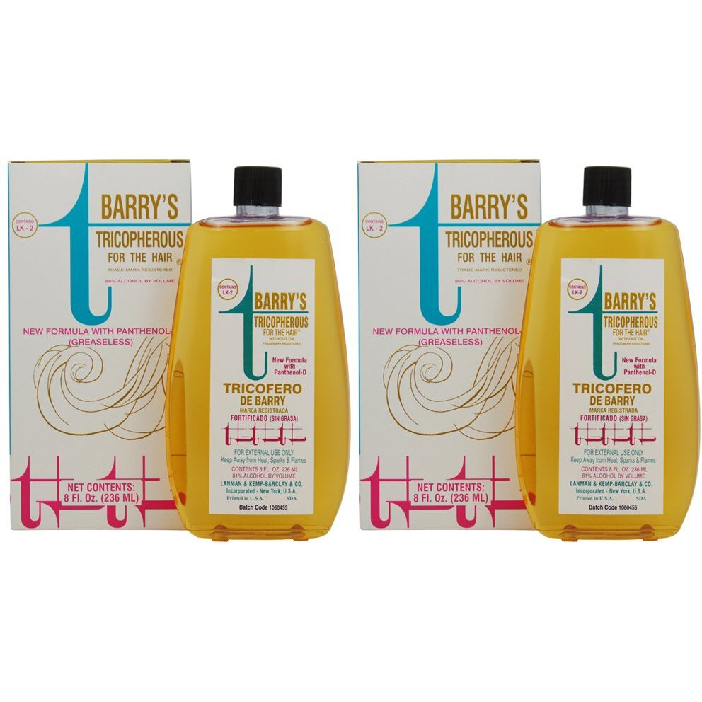 L&K Barry's Tricopherous For The Hair Greaseless 8Oz"&quotPack Of 2""
