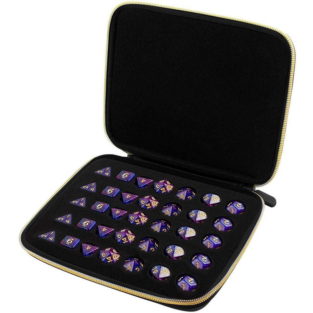 Dice Storage Case  Dice Case Box Tray For Dnd Dice Set  For D&D Dungeons And Dragons 7-Die Polyhedral Dice  For Rpg For Mtg Role Playing Table Games  Display For D And D Accessories - Box Only