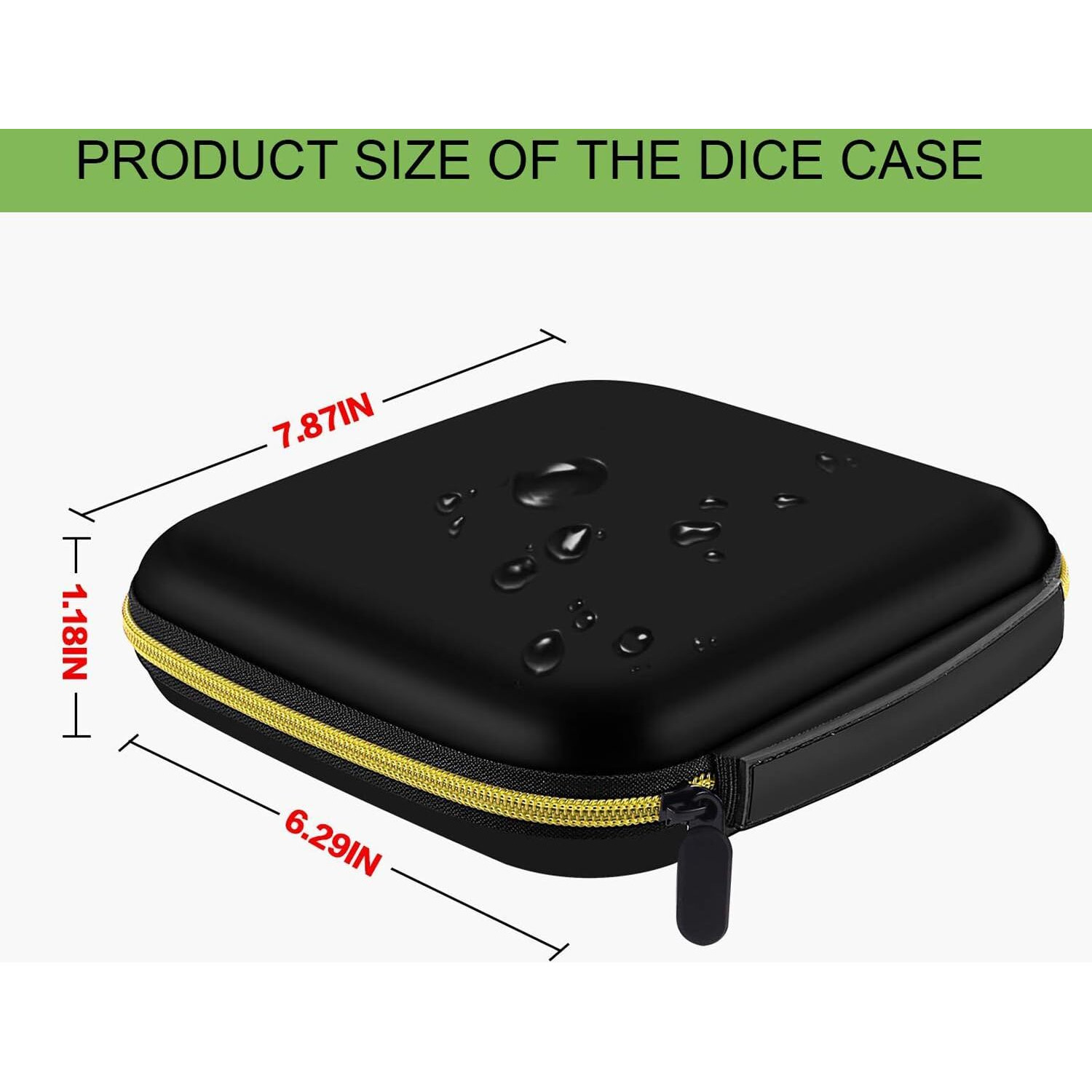 Dice Storage Case  Dice Case Box Tray For Dnd Dice Set  For D&D Dungeons And Dragons 7-Die Polyhedral Dice  For Rpg For Mtg Role Playing Table Games  Display For D And D Accessories - Box Only