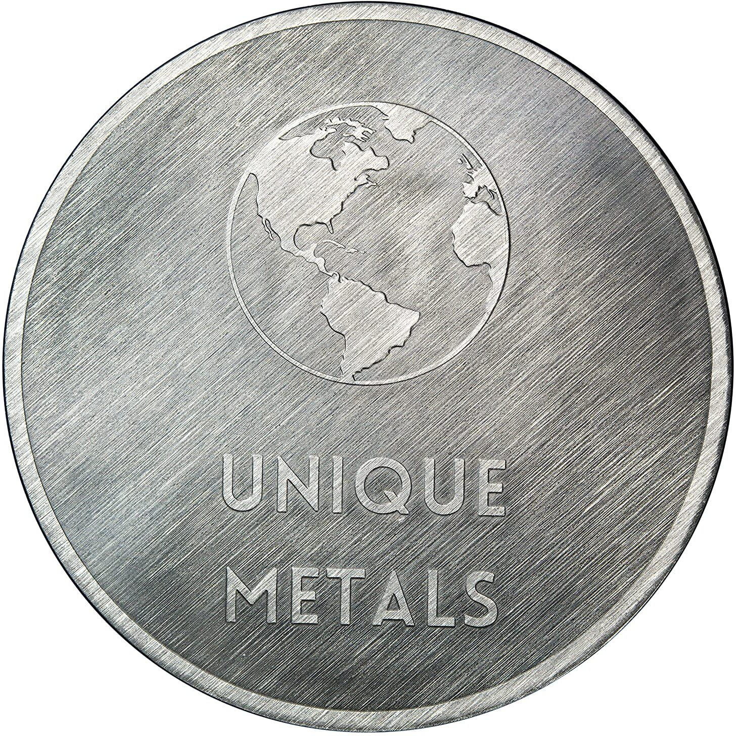 1 Troy Oz Titanium Round - .999 Pure Chemistry Element Design By Unique Metals