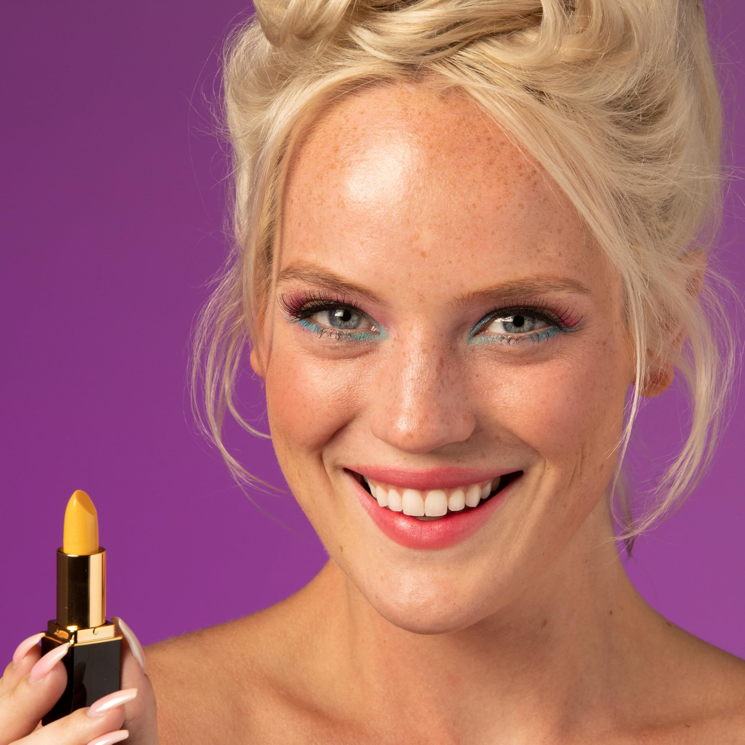 L'Paige Lyw - Yellow Changeable Lipstick | Aloe Vera Based  Long-Lasting  Moisturizing