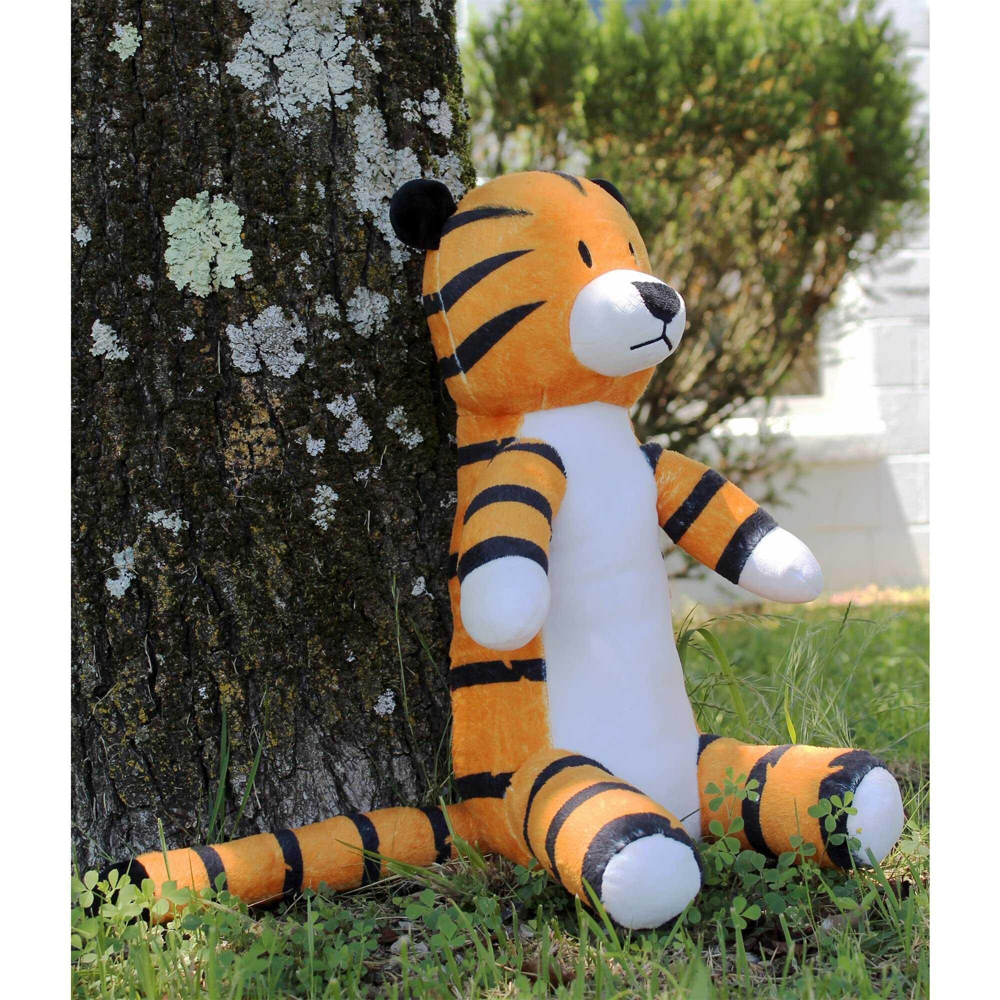 Attatoy Regit The Plush Tiger Toy  17-Inch Tall Striped Sitting Tiger Stuffed Animal