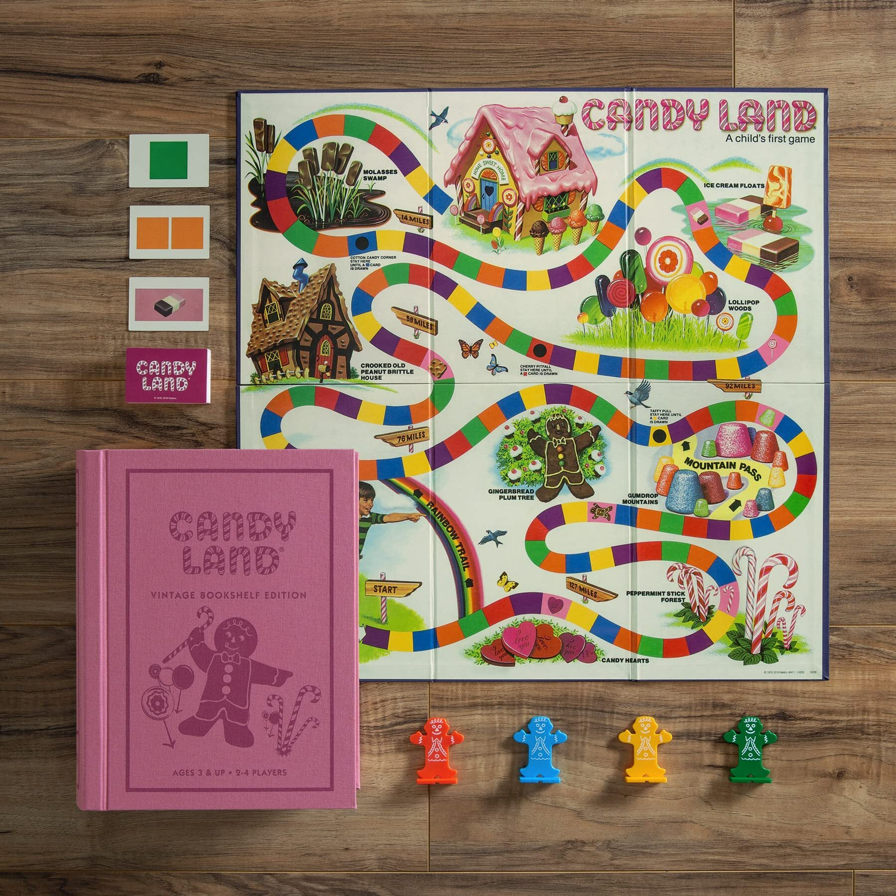 Ws Game Company Candy Land Vintage Bookshelf Edition  Multi  For 2 To 4