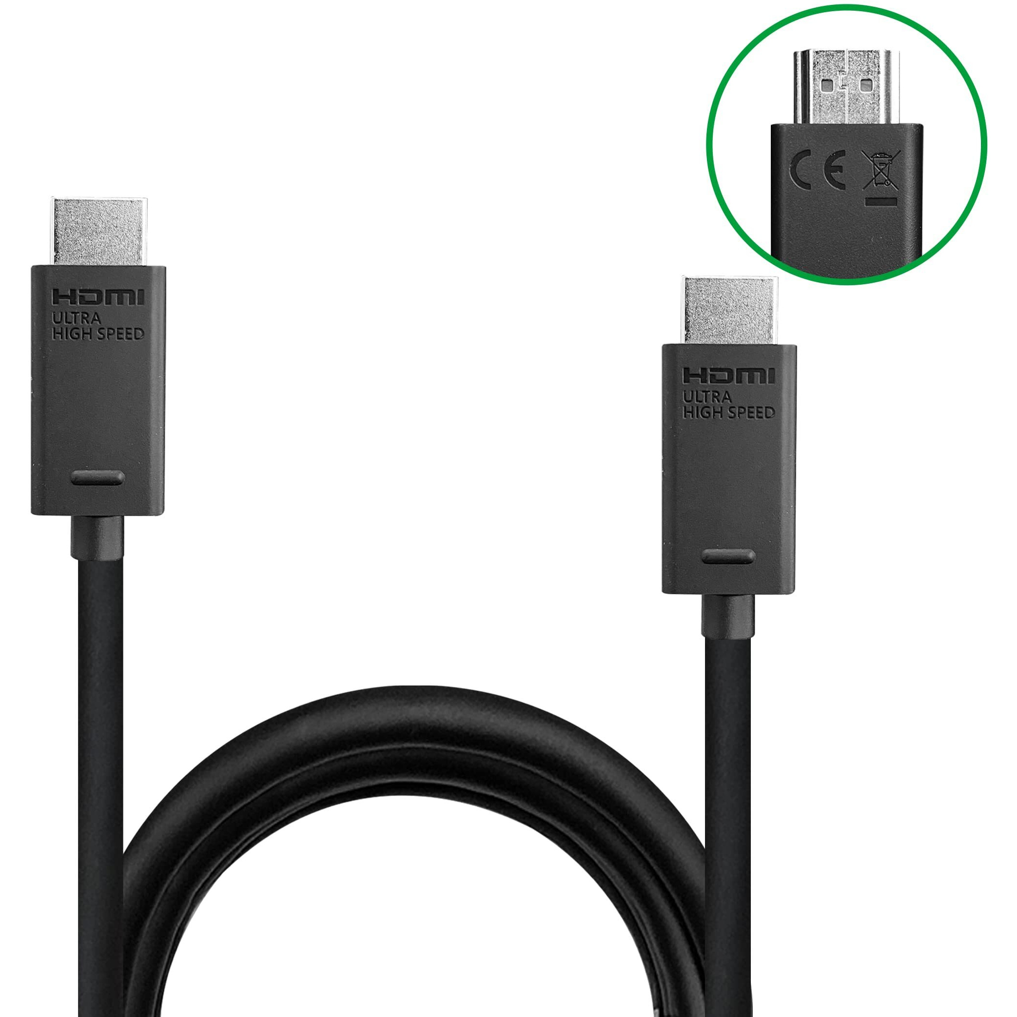 Levelhike Original Oem Ultra High Speed Hdmi 2.1 Cable For Xbox Series X|S-True 4K Resolution Up To 120 Fps & 8K Hdr (5Ft/1.5M)