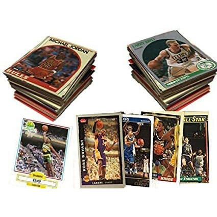 Alleo 100 Official Nba Basketball Cards  Rookies  Stars  Hall Of Fame And 1 Authentic Autograph Or Jersey Cards