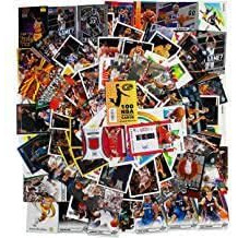 Alleo 100 Official Nba Basketball Cards  Rookies  Stars  Hall Of Fame And 1 Authentic Autograph Or Jersey Cards