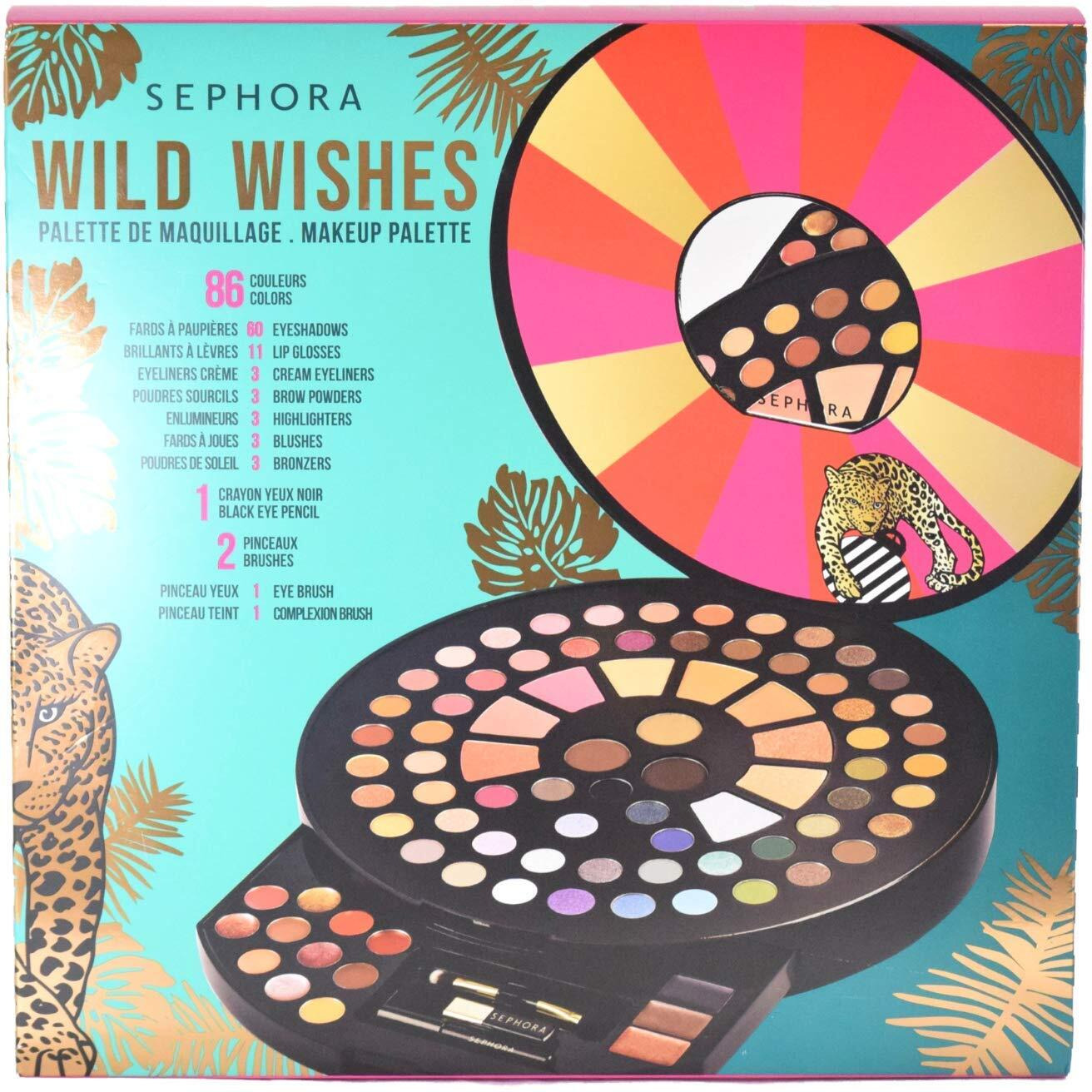 Sephora Collection Wild Wishes Limited Edition Holiday Makeup Palette 86 Colors